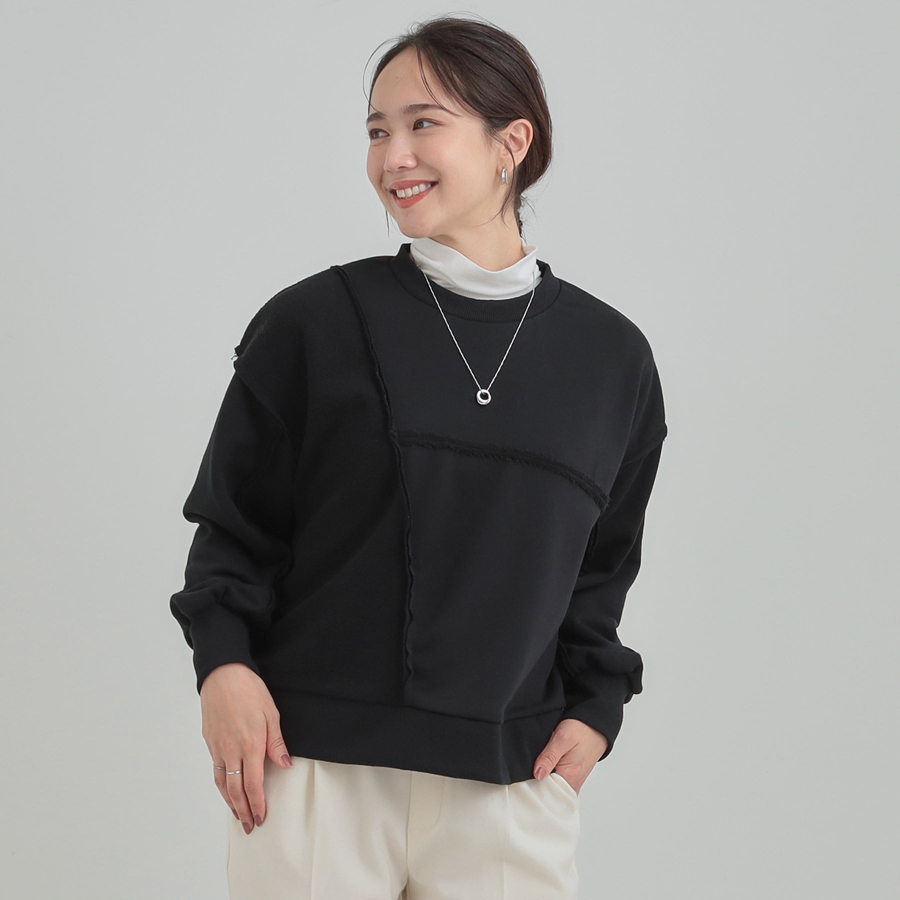 キューティーブロンド Cutie Blonde リメイク風スウェット （ブラック(019)） ブラック(019)