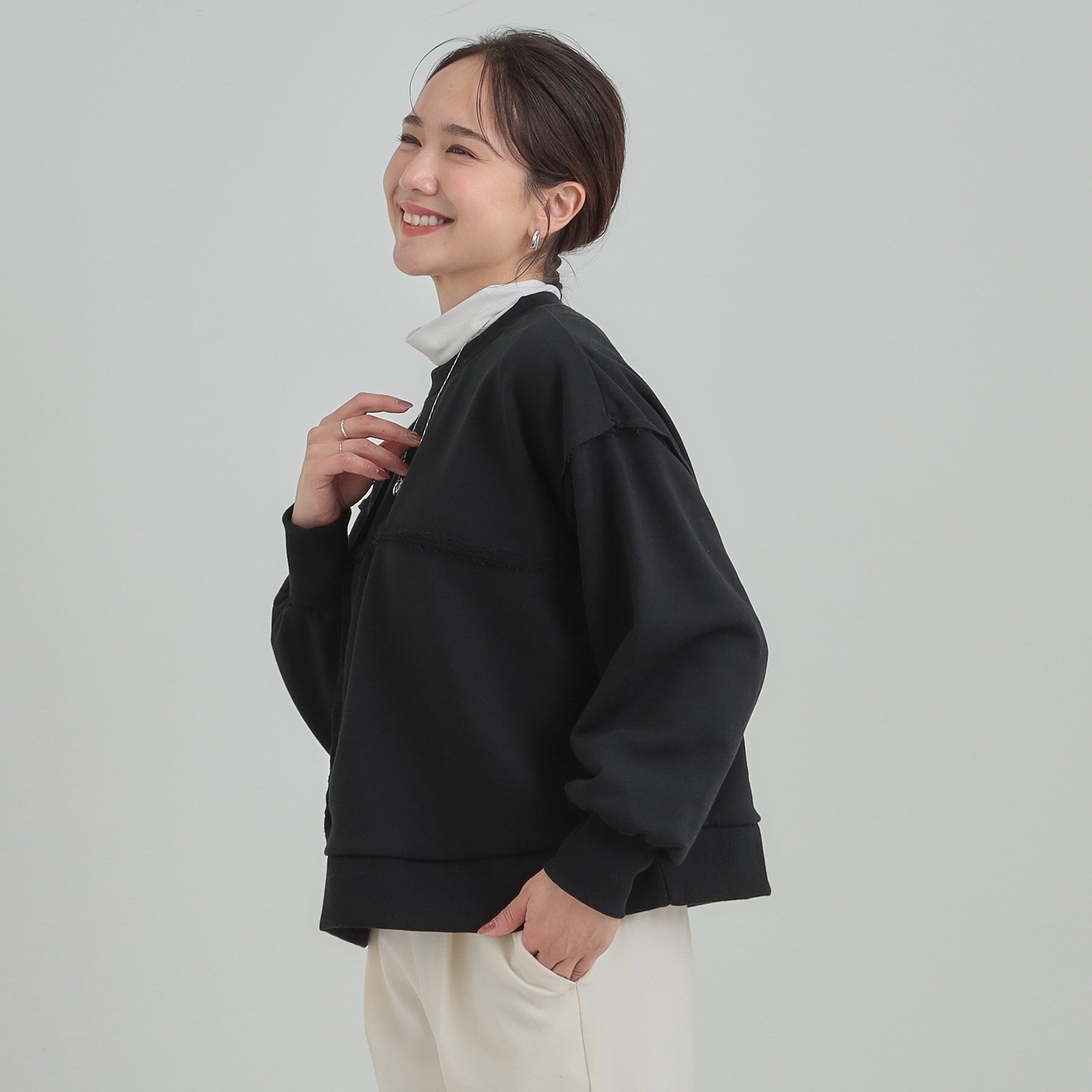 キューティーブロンド Cutie Blonde リメイク風スウェット （ブラック(019)） ブラック(019)