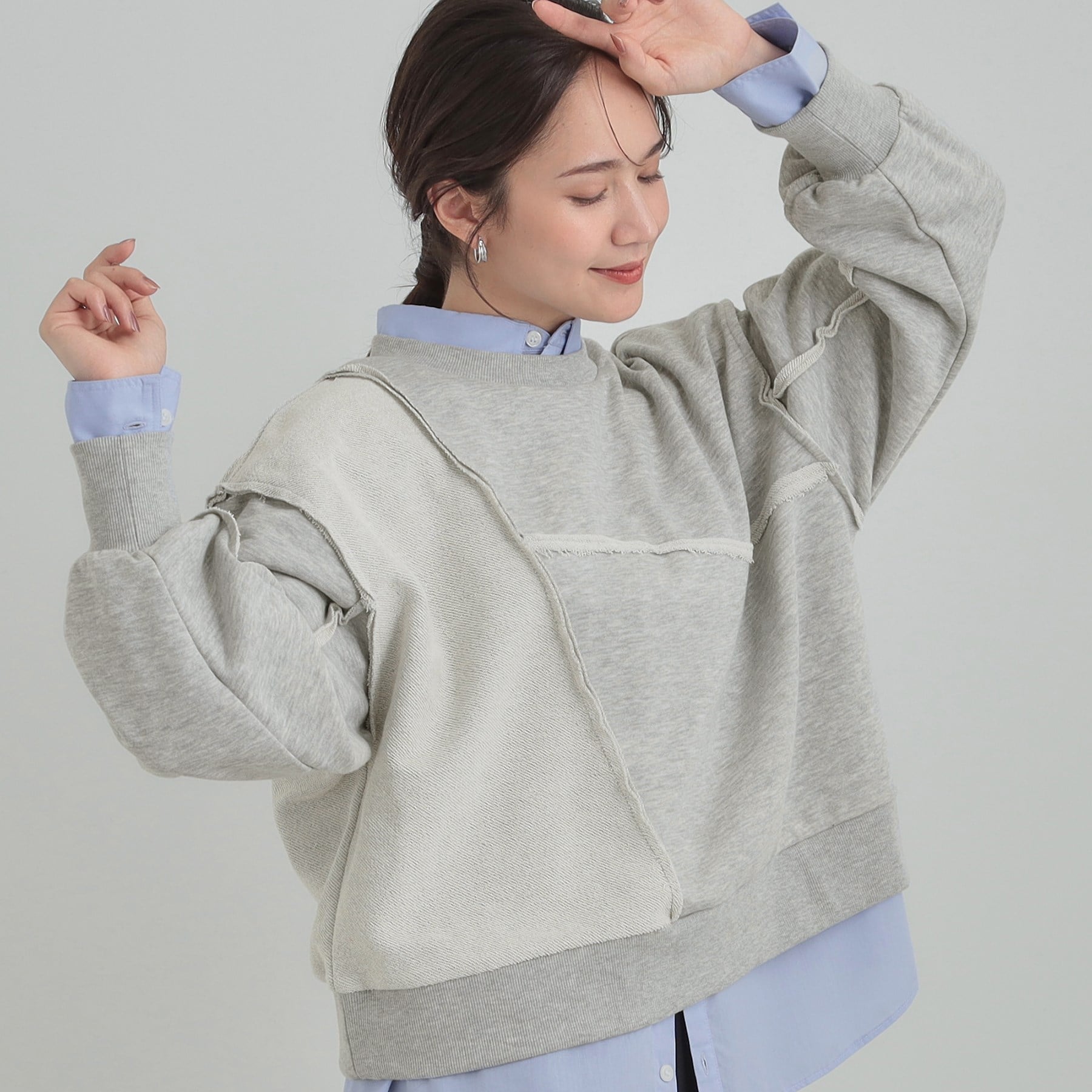 キューティーブロンド Cutie Blonde リメイク風スウェット （ブラック(019)） ブラック(019)