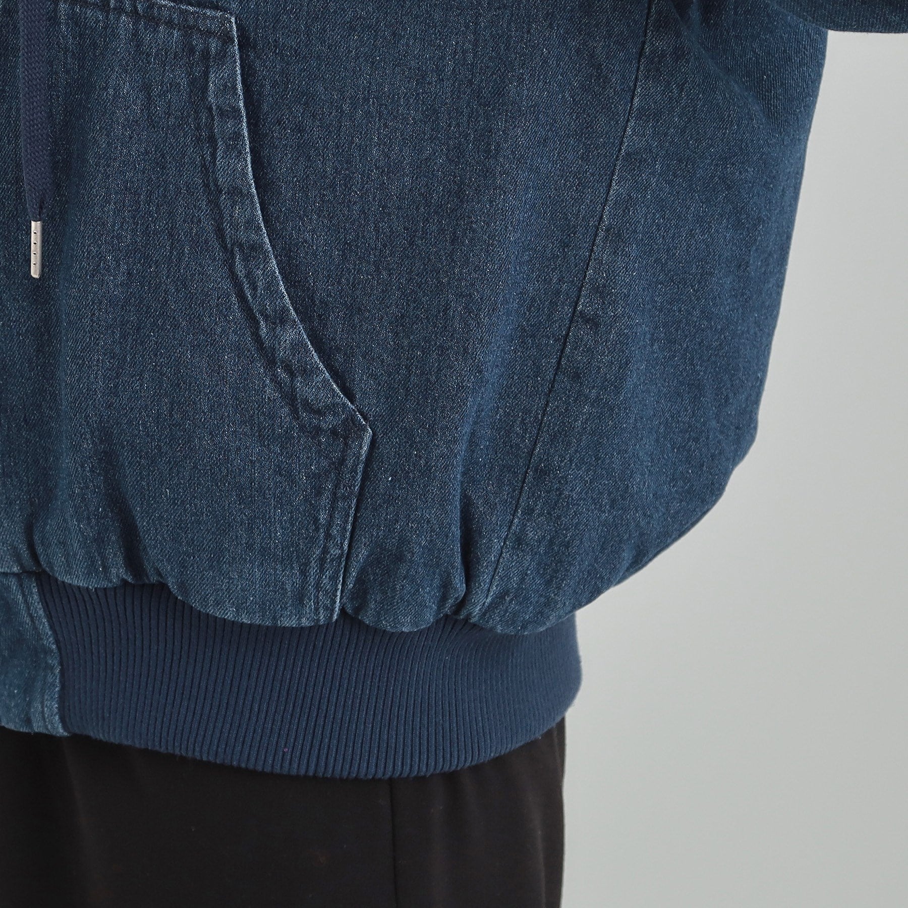 キューティーブロンド Cutie Blonde デニム中綿フーディーブルゾン （ネイビー(094)） ネイビー(094)