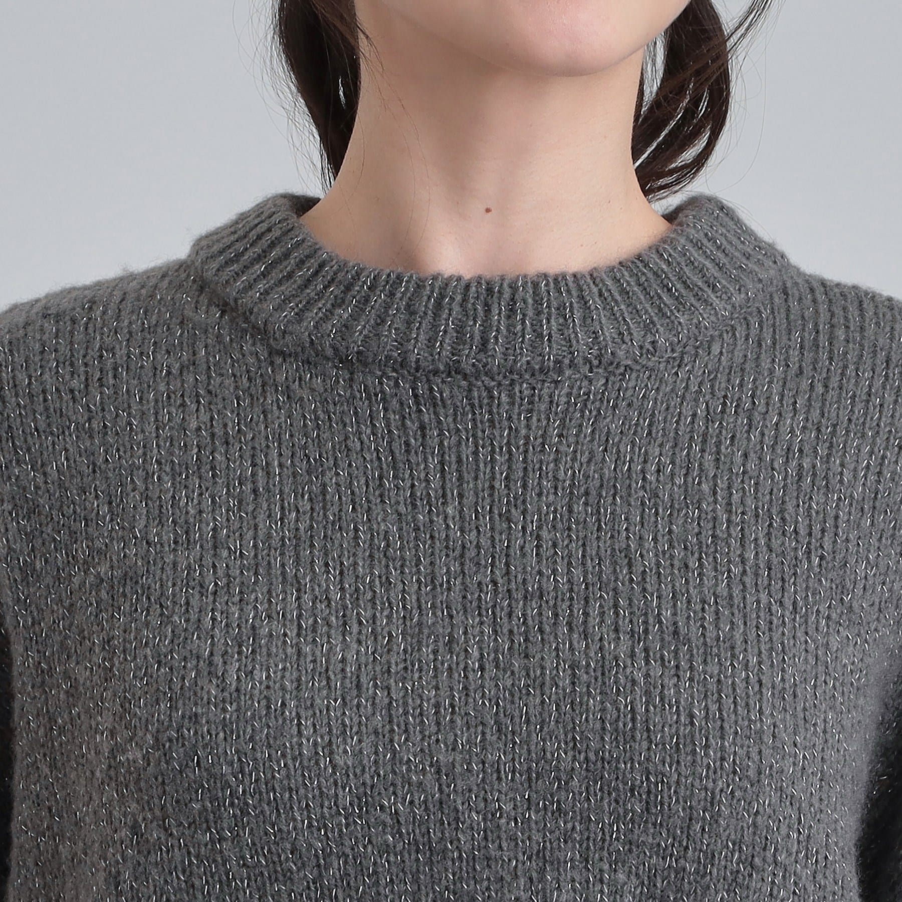 キューティーブロンド Cutie Blonde レースラメニット （チャコールグレー(013)） チャコールグレー(013)