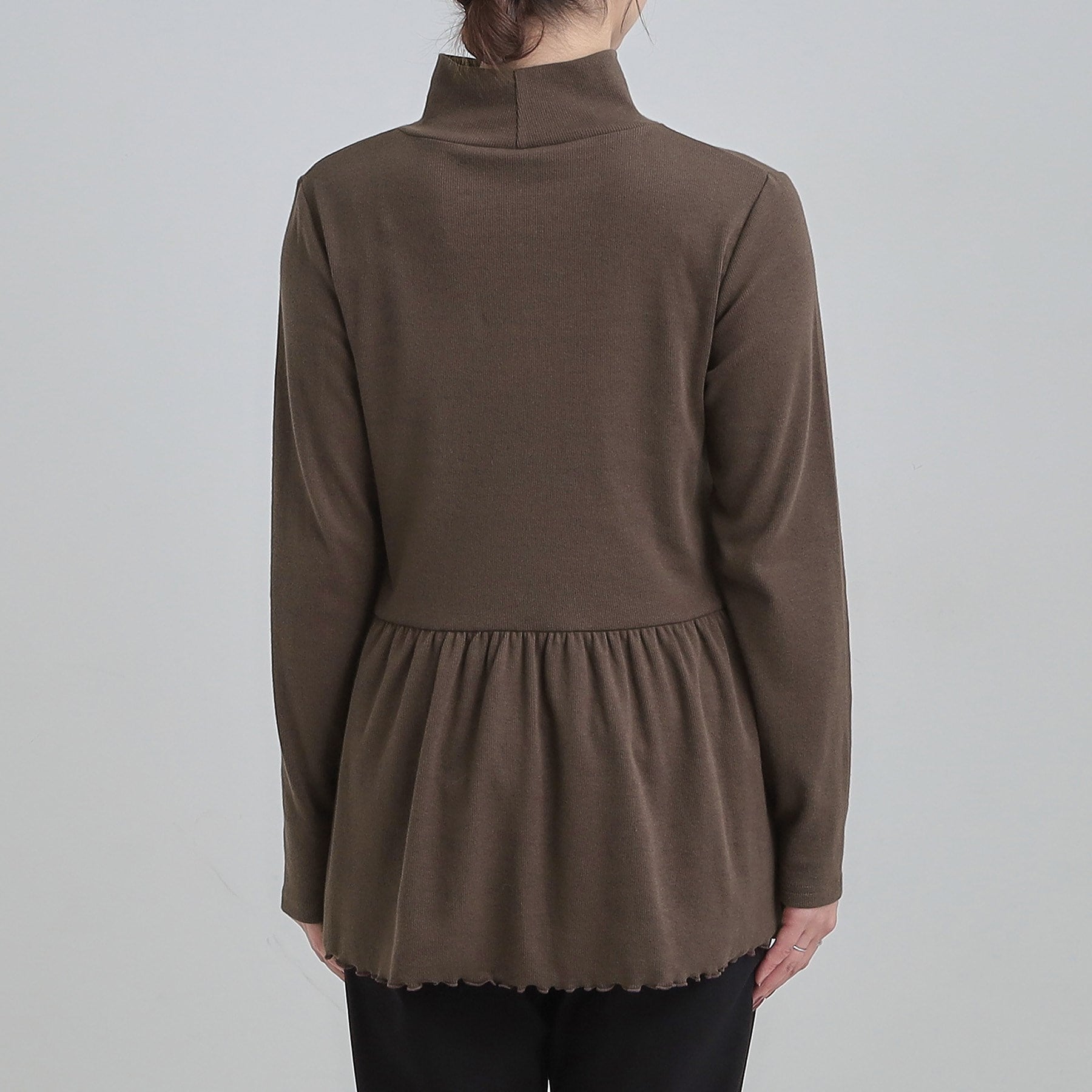 キューティーブロンド Cutie Blonde ペプラムリブトップス （オフホワイト(003)） オフホワイト(003)