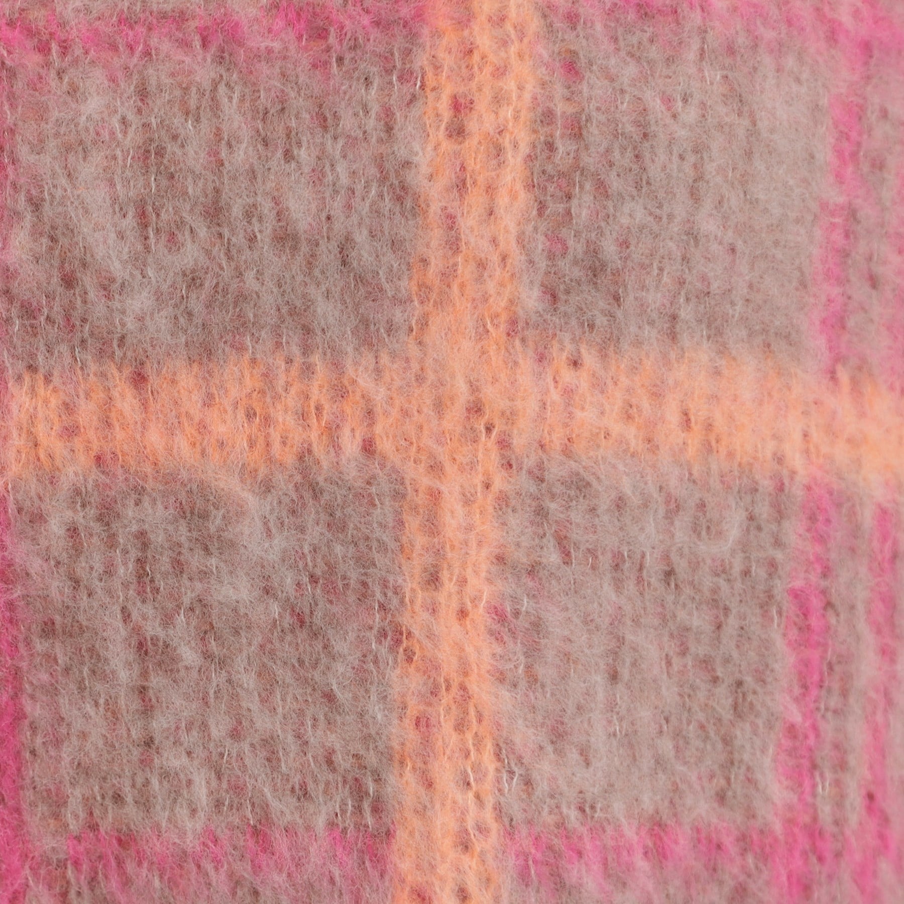 キューティーブロンド Cutie Blonde チェック柄ふわふわニット （ネイビー(294)） ネイビー(294)