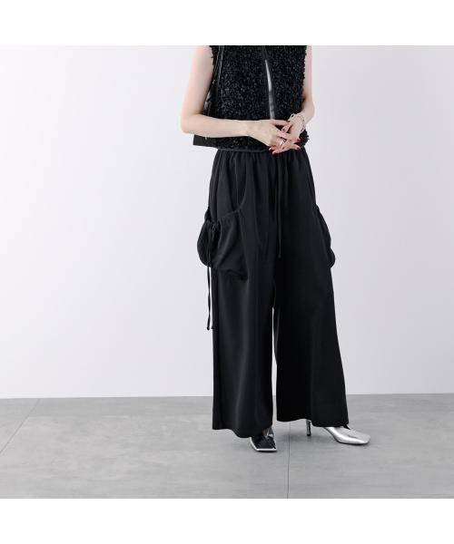シアン トーキョー CYAN tokyo CYAN tokyo ワイドパンツ 510292 シャーリングポケット （BLACK/ブラック） BLACK/ブラック