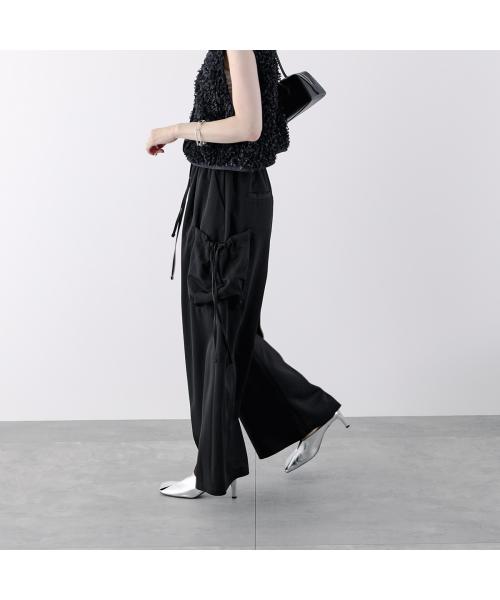 シアン トーキョー CYAN tokyo CYAN tokyo ワイドパンツ 510292 シャーリングポケット （BLACK/ブラック） BLACK/ブラック