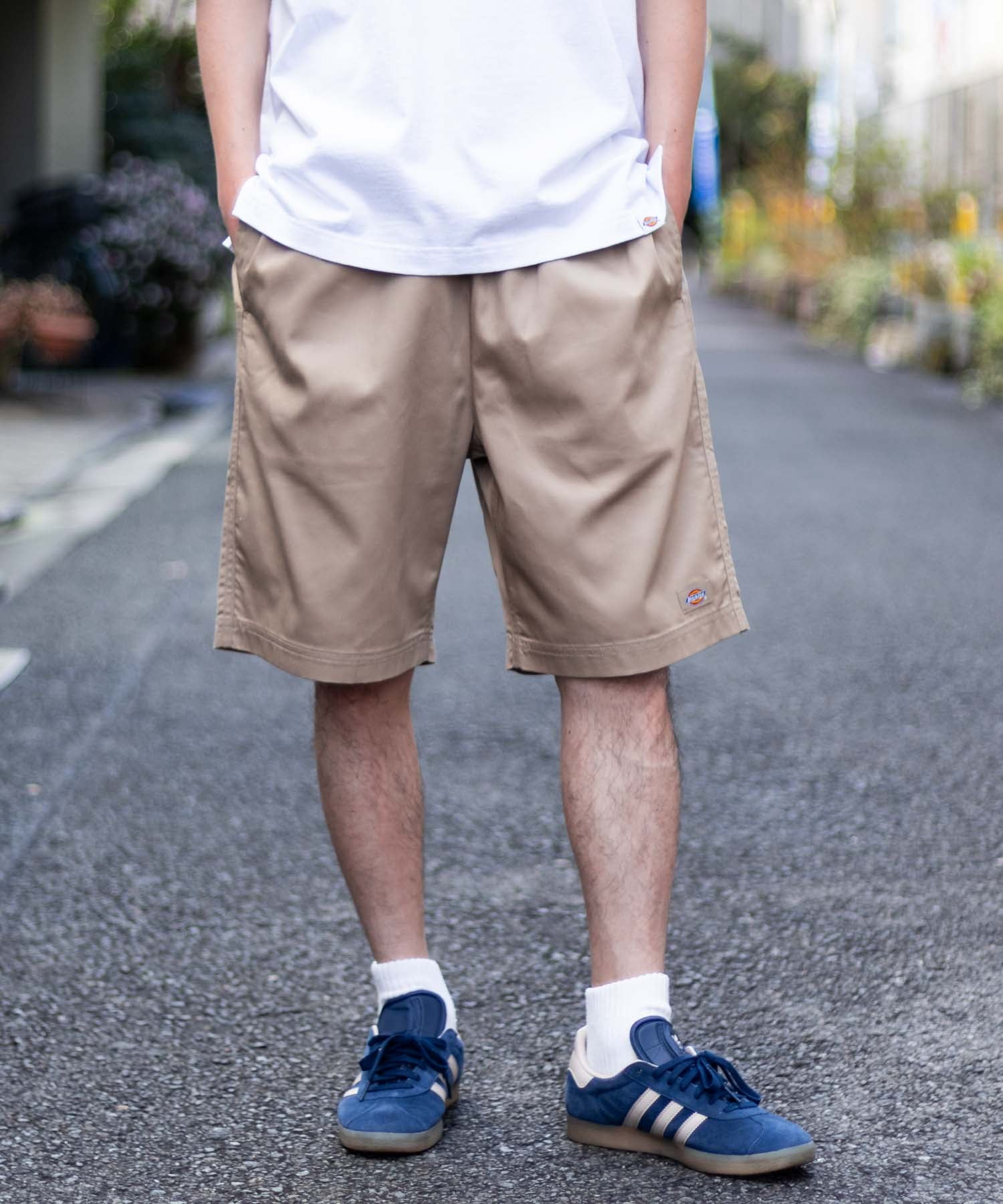 ディッキーズ Dickies ツイルショートパンツ （ブルーグリーン） ブルーグリーン