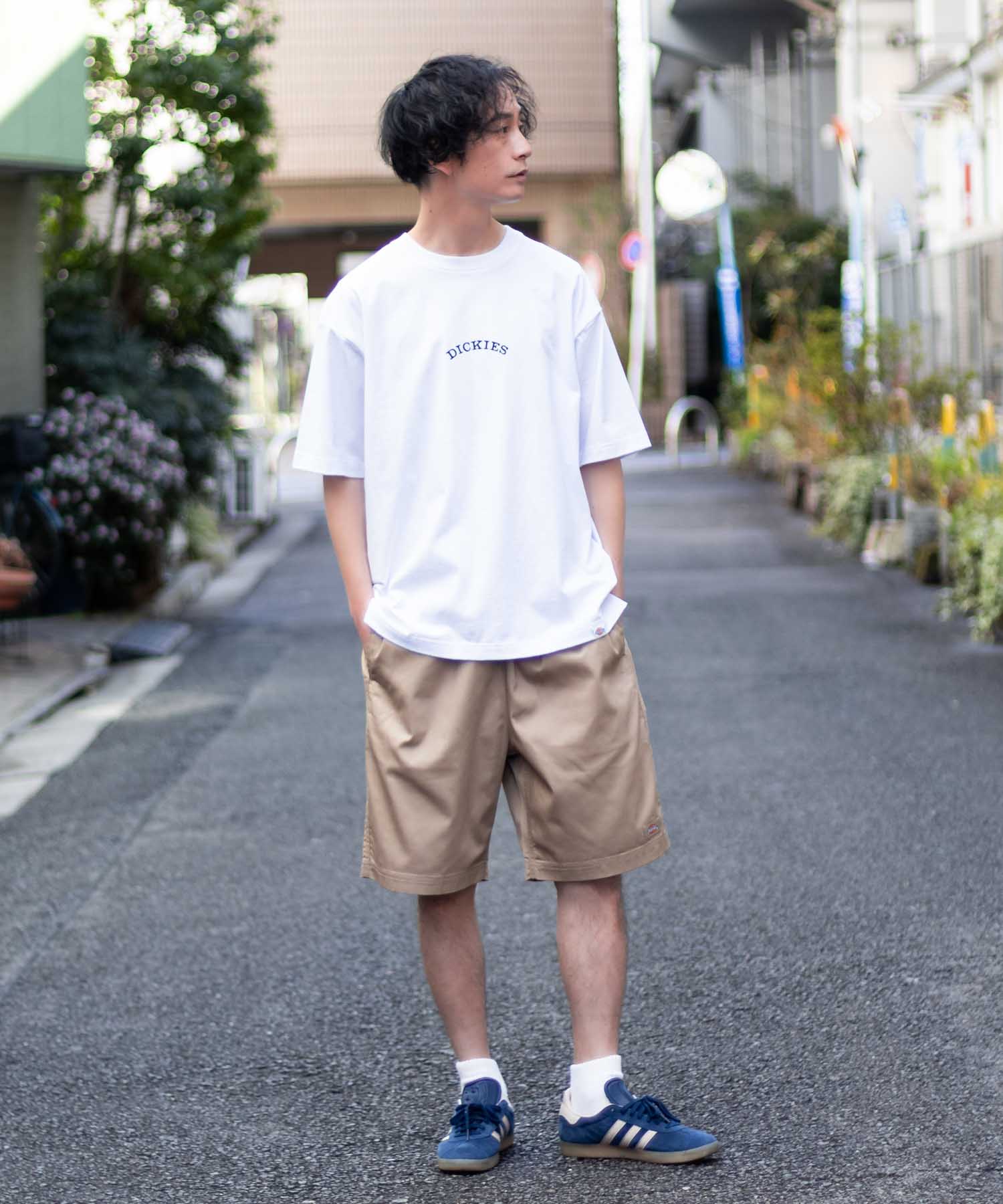 ディッキーズ Dickies ツイルショートパンツ （ブルーグリーン） ブルーグリーン