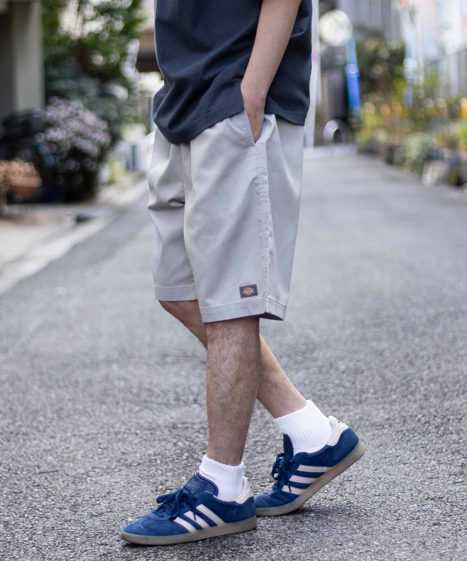 ディッキーズ Dickies ツイルショートパンツ （ブルーグリーン） ブルーグリーン