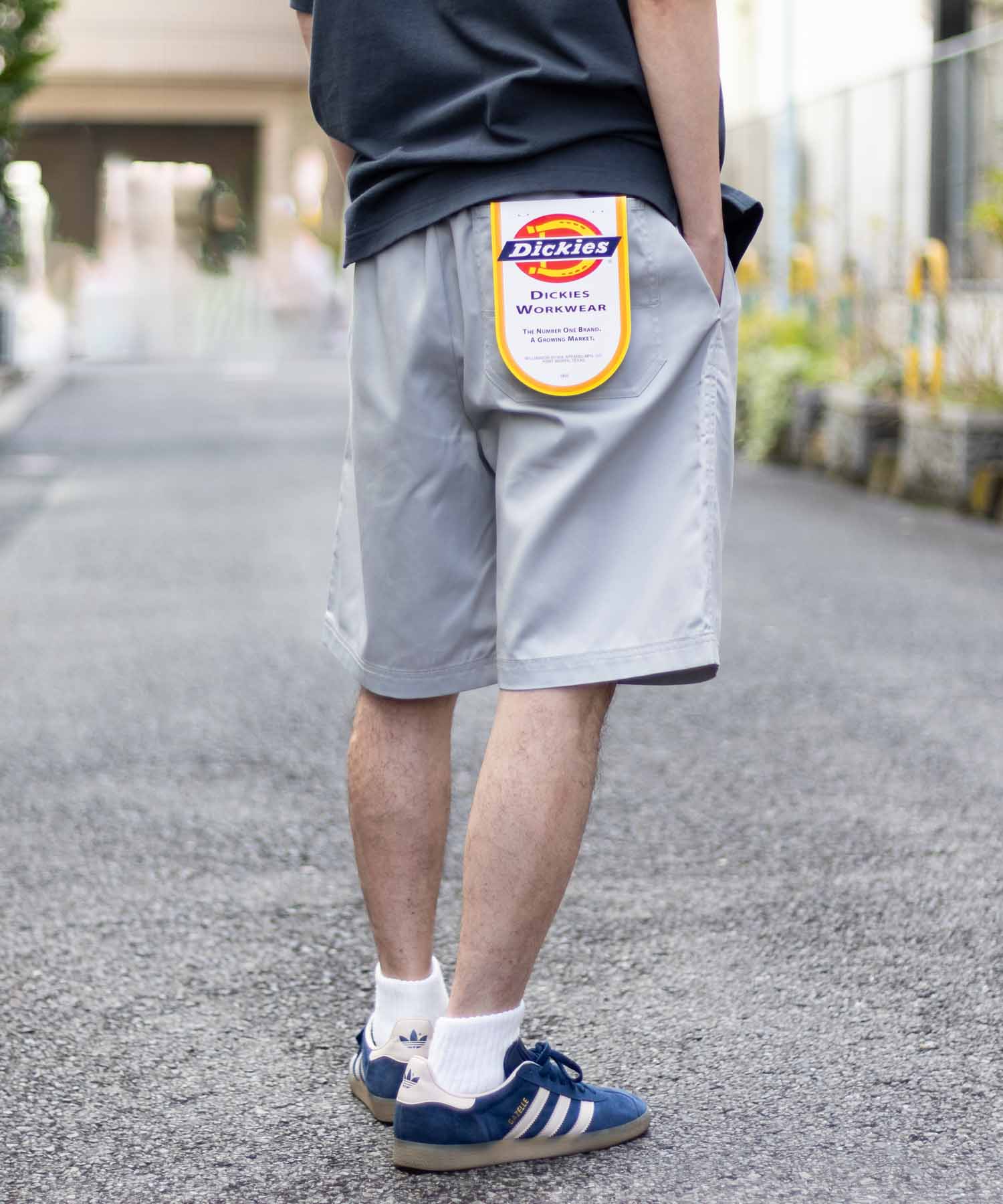 ディッキーズ Dickies ツイルショートパンツ （ブルーグリーン） ブルーグリーン
