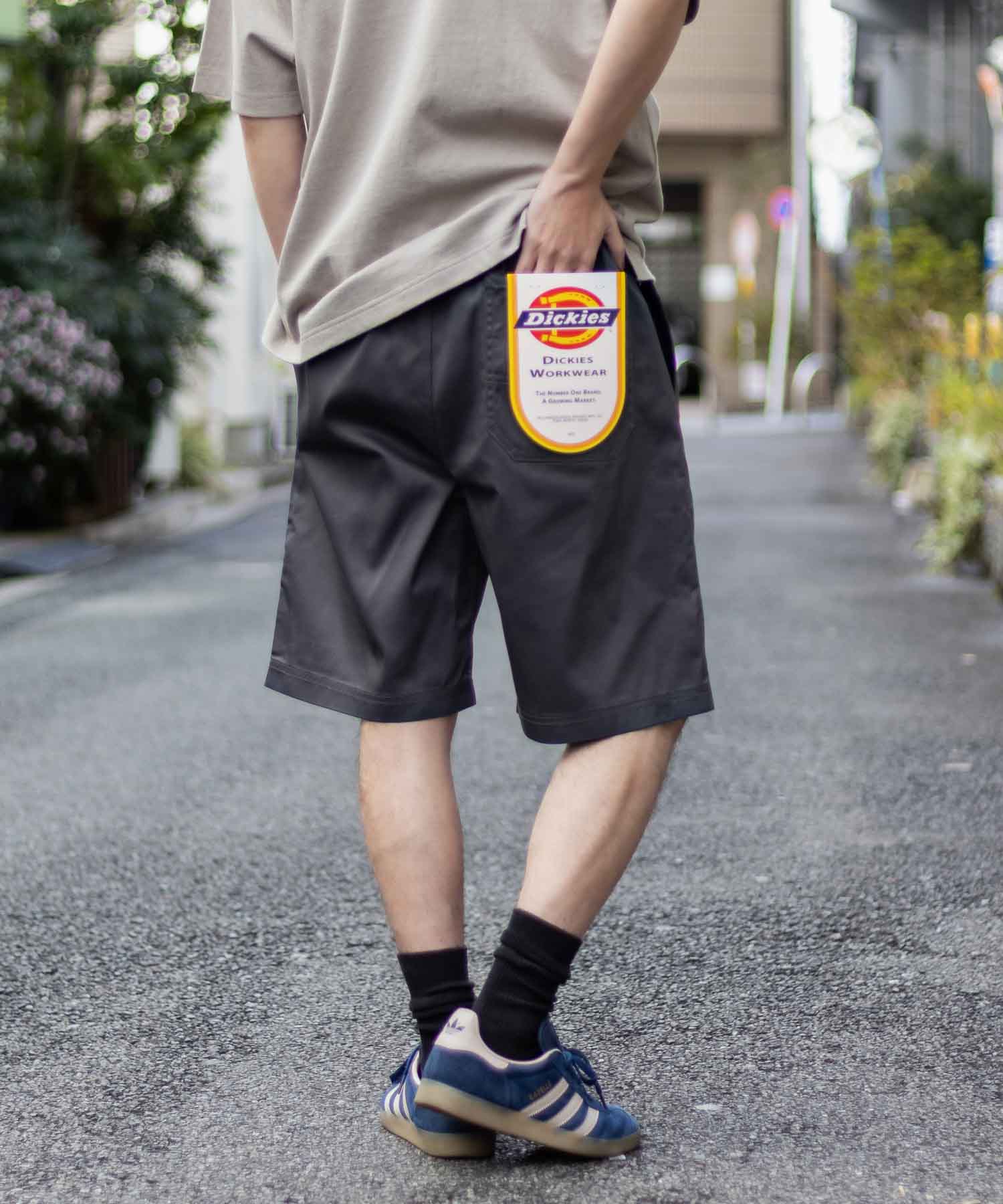 ディッキーズ Dickies ツイルショートパンツ （ブルーグリーン） ブルーグリーン