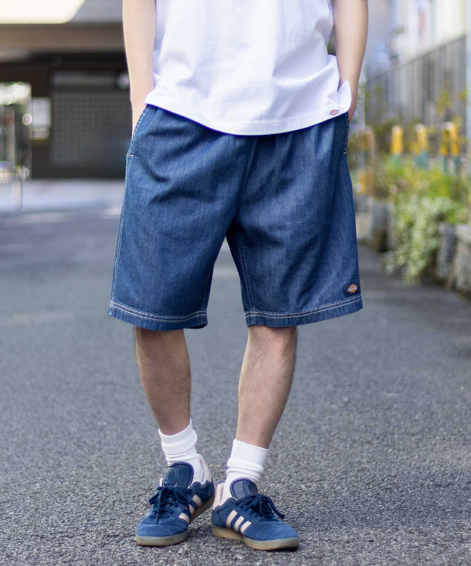 ディッキーズ Dickies ツイルショートパンツ （ブルーグリーン） ブルーグリーン
