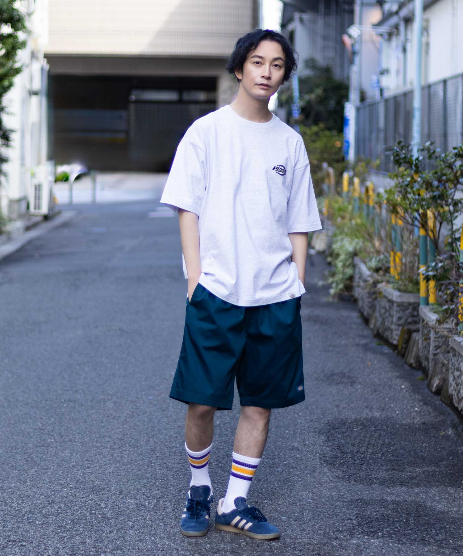 ディッキーズ Dickies ツイルショートパンツ （ブルーグリーン） ブルーグリーン