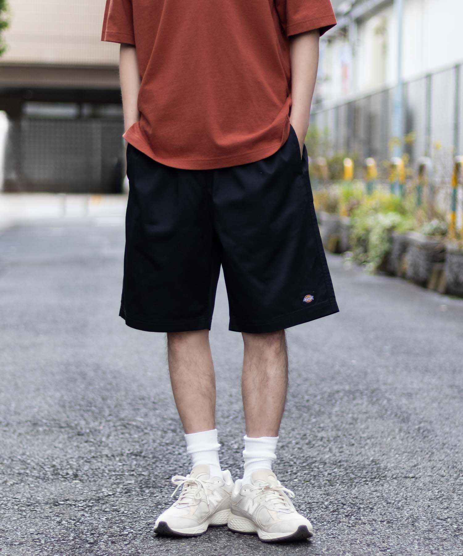 ディッキーズ Dickies ツイルショートパンツ （ブラック） ブラック
