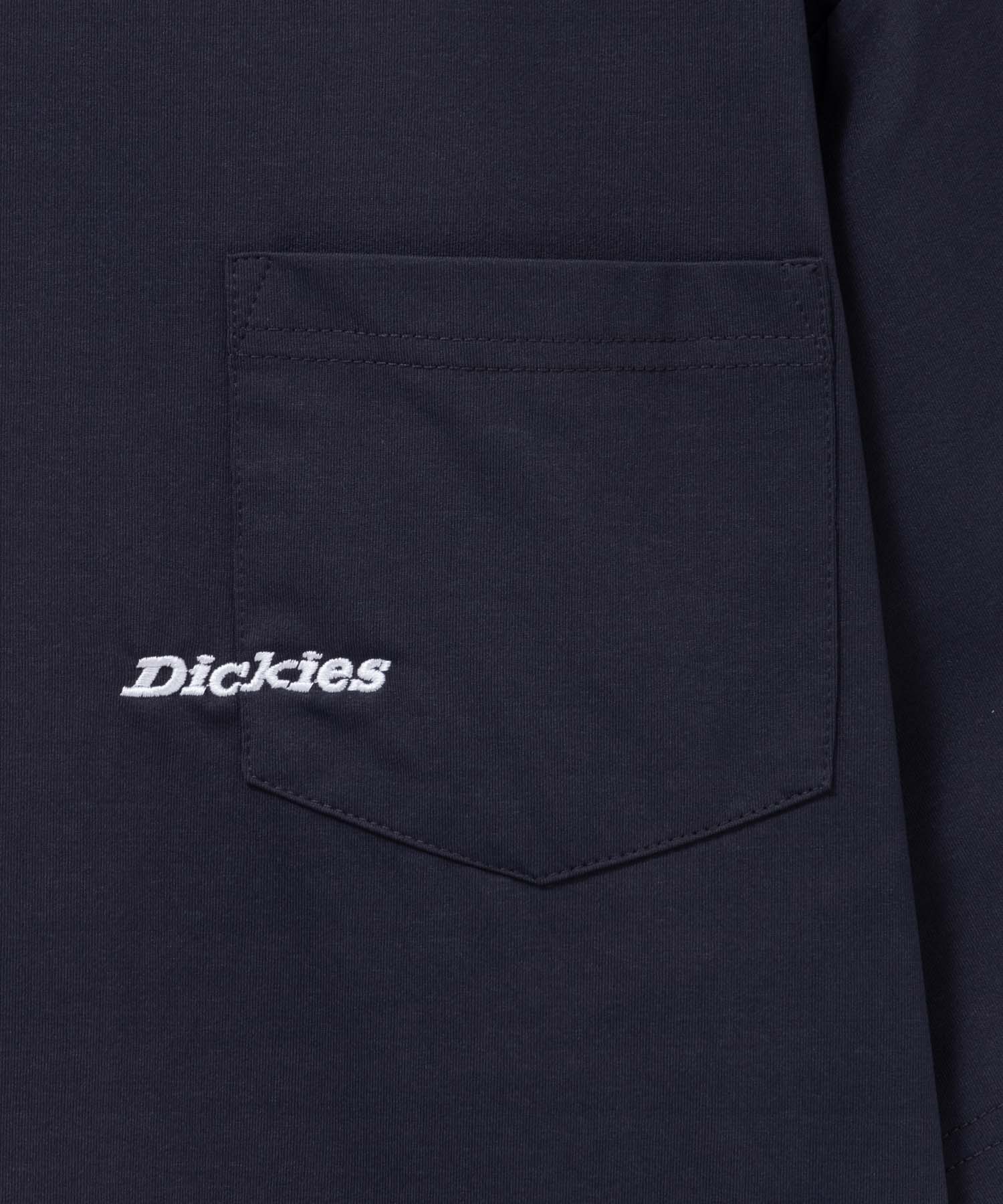 ディッキーズ Dickies ドライポケット付きTシャツ （ブルーグレー） ブルーグレー