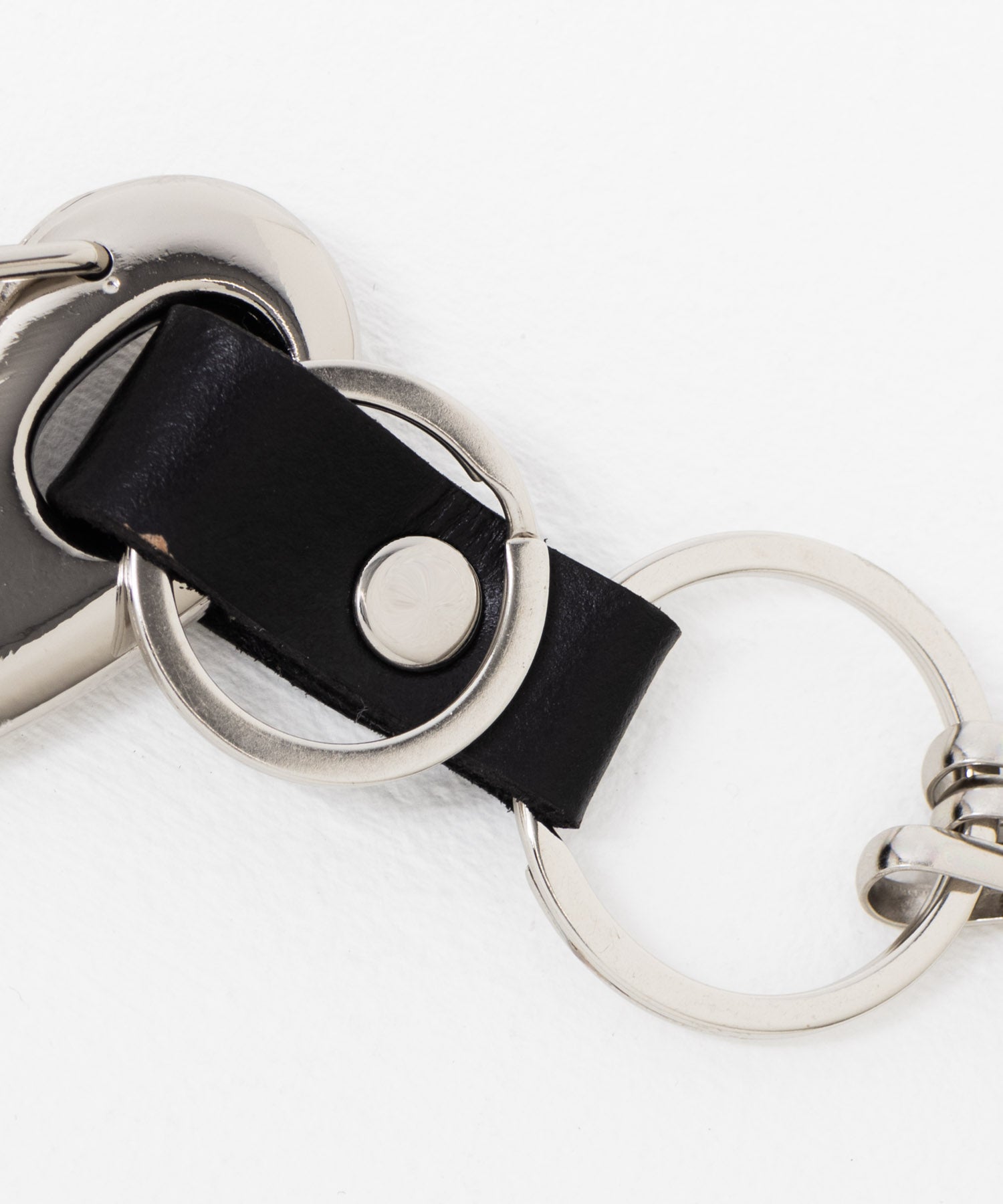 ディッキーズ Dickies カラビナキーホルダー （シルバー×レッド） シルバー×レッド