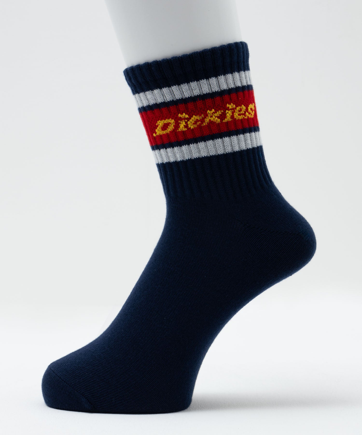 ディッキーズ Dickies クォーターソックス ラインロゴ 3足組 （アソート） アソート
