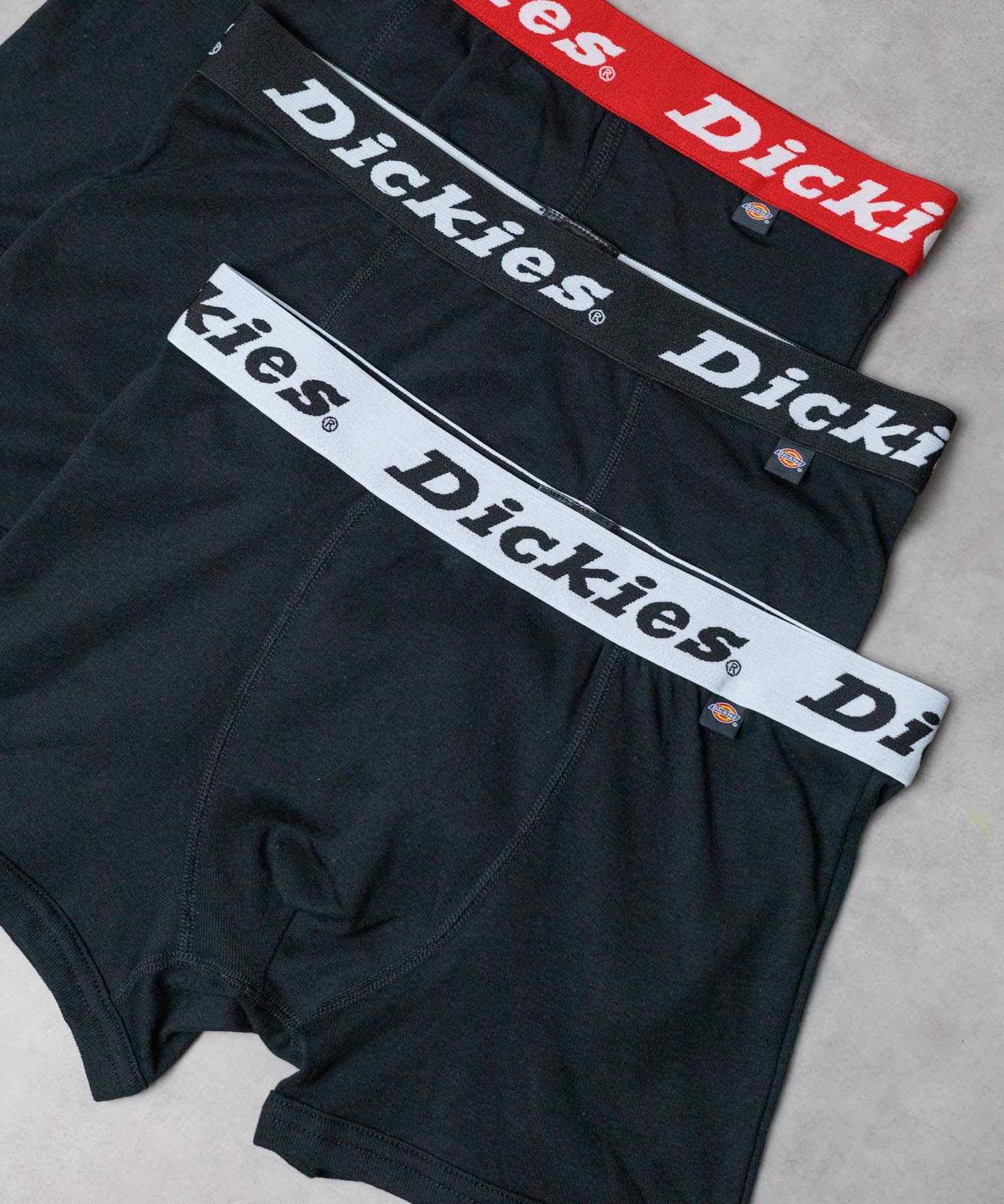 ディッキーズ Dickies 【Dickies（ディッキーズ）】3P ボクサーパンツ （ブラック） ブラック