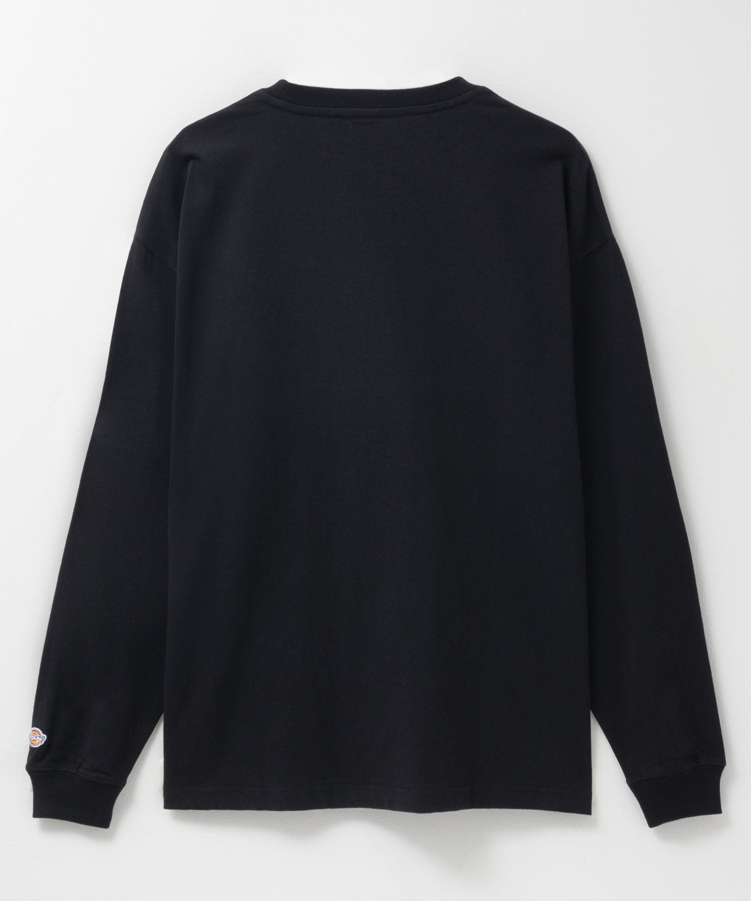 ディッキーズ Dickies ワンポイント刺繍長袖Tシャツ （ブラック） ブラック