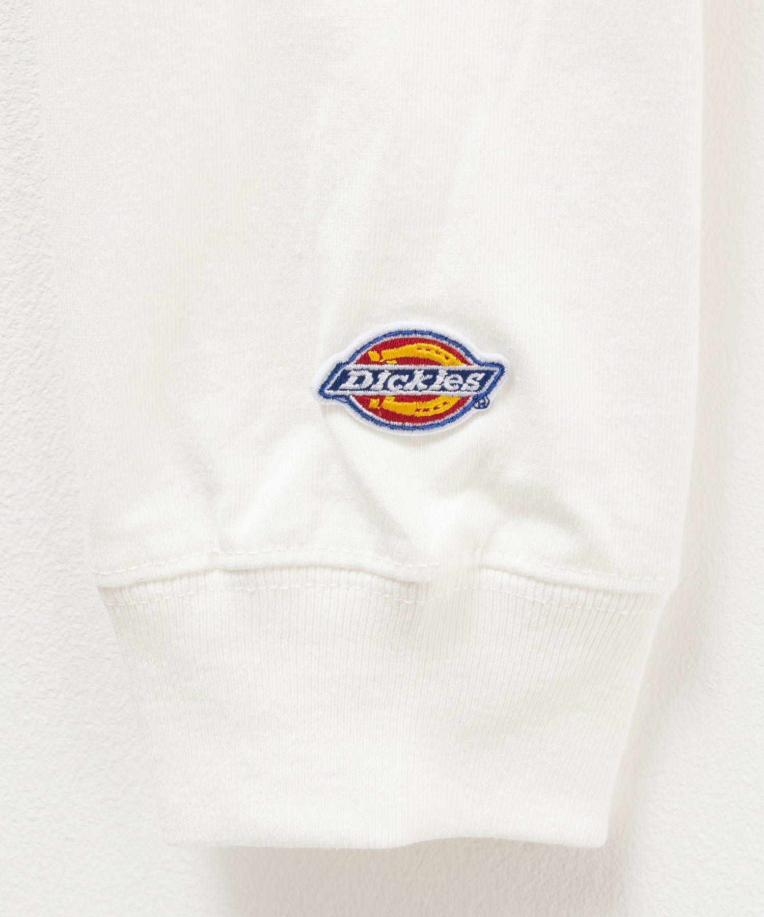 ディッキーズ Dickies ワンポイント刺繍長袖Tシャツ （ブラック） ブラック