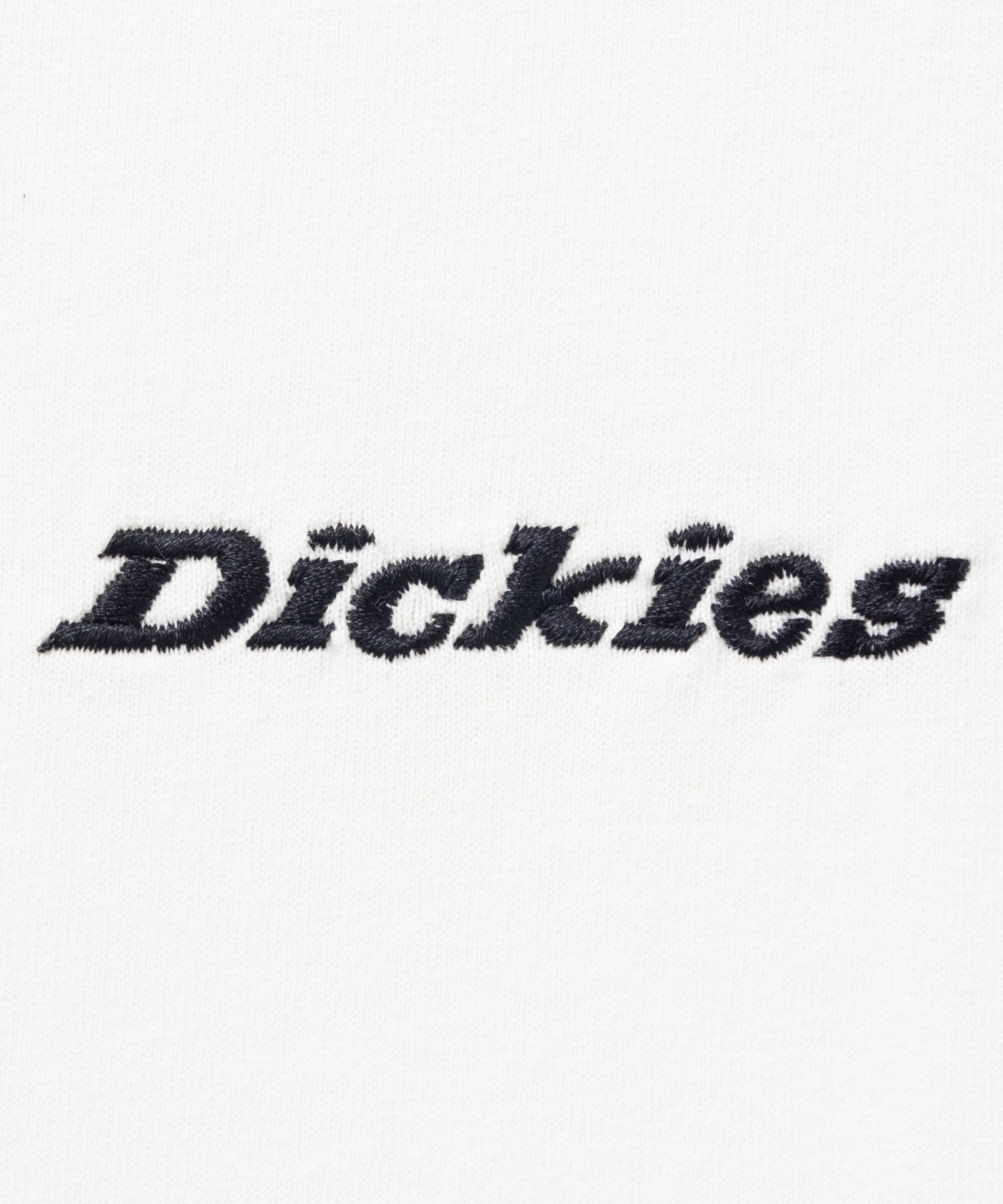 ディッキーズ Dickies ワンポイント刺繍長袖Tシャツ （ブラック） ブラック