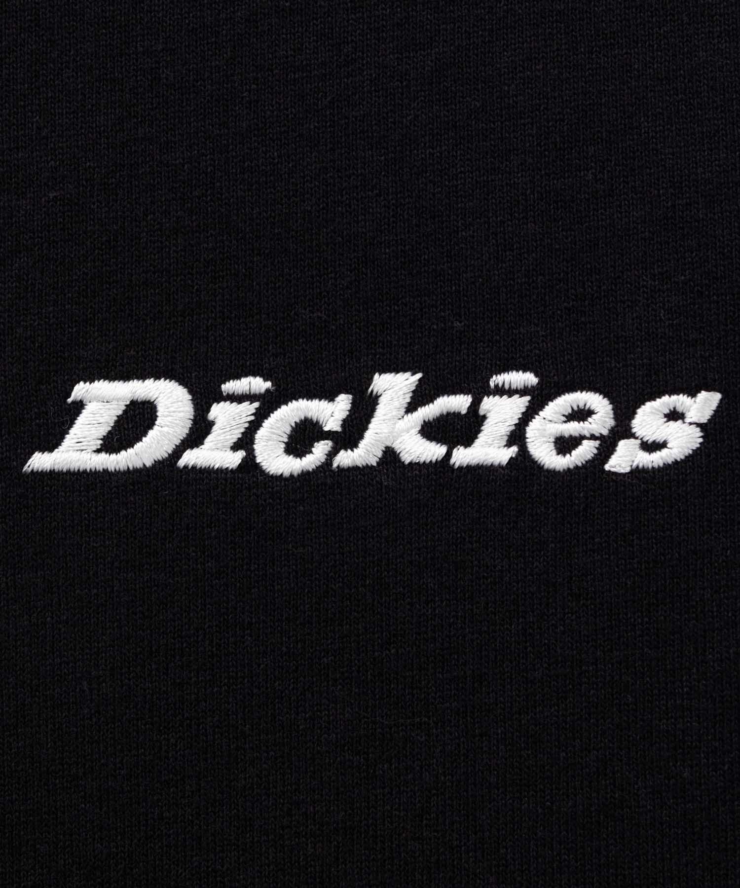 ディッキーズ Dickies ワンポイント刺繍長袖Tシャツ （ブラック） ブラック