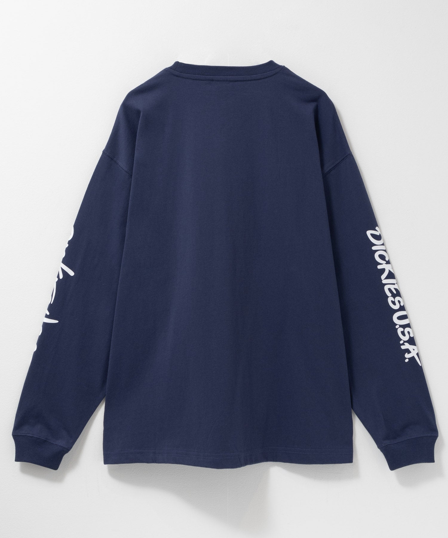 ディッキーズ Dickies スリーブプリント長袖Tシャツ （ブルー） ブルー