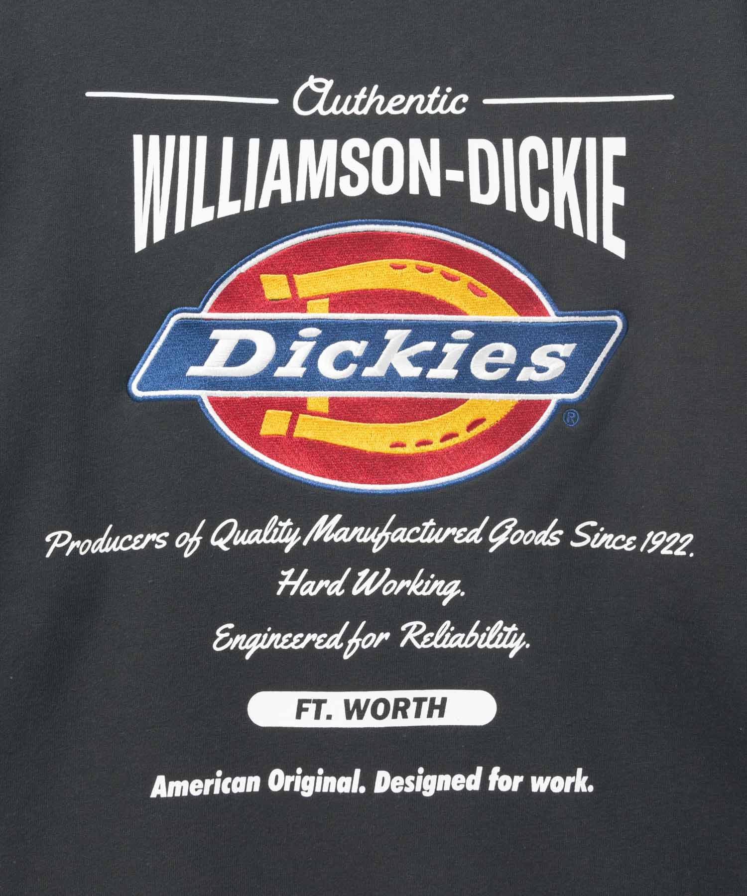 ディッキーズ Dickies 裏起毛刺繍トレーナー （グリーン） グリーン