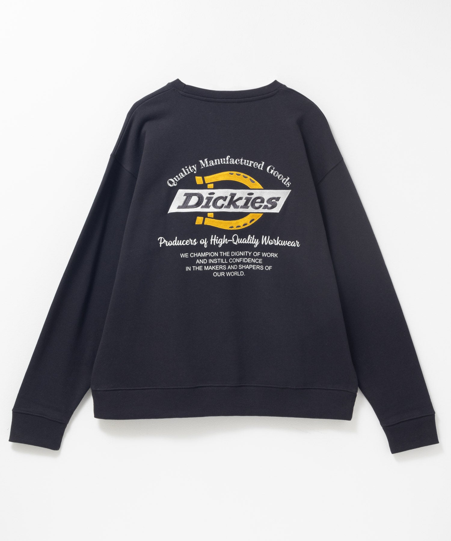 ディッキーズ Dickies 裏起毛刺繍トレーナー （スミクロ） スミクロ