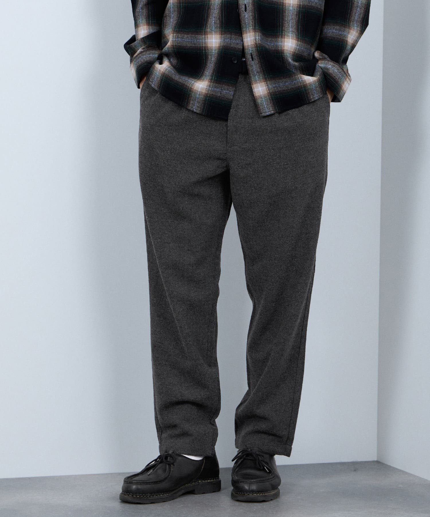 ディッキーズ Dickies ウール混イージーパンツ （チャコール） チャコール