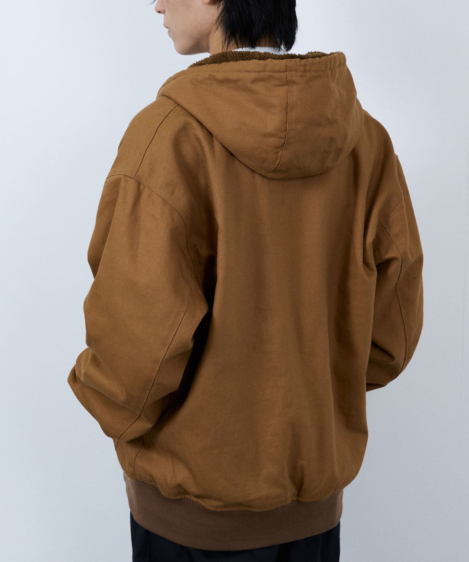 ディッキーズ Dickies 裏ボアジップパーカージャケット （キャメル） キャメル