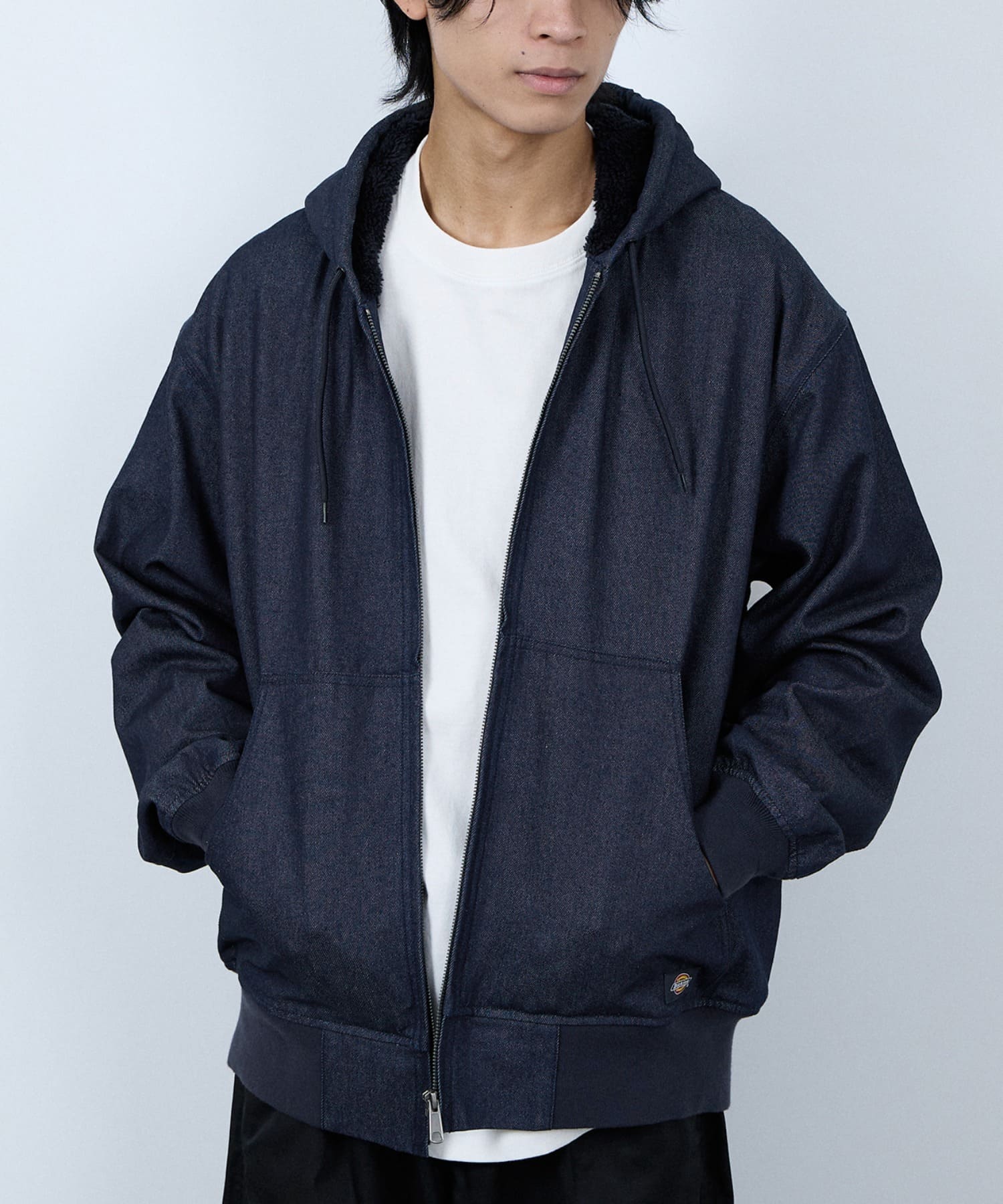 ディッキーズ Dickies 裏ボアジップパーカージャケット （キャメル） キャメル