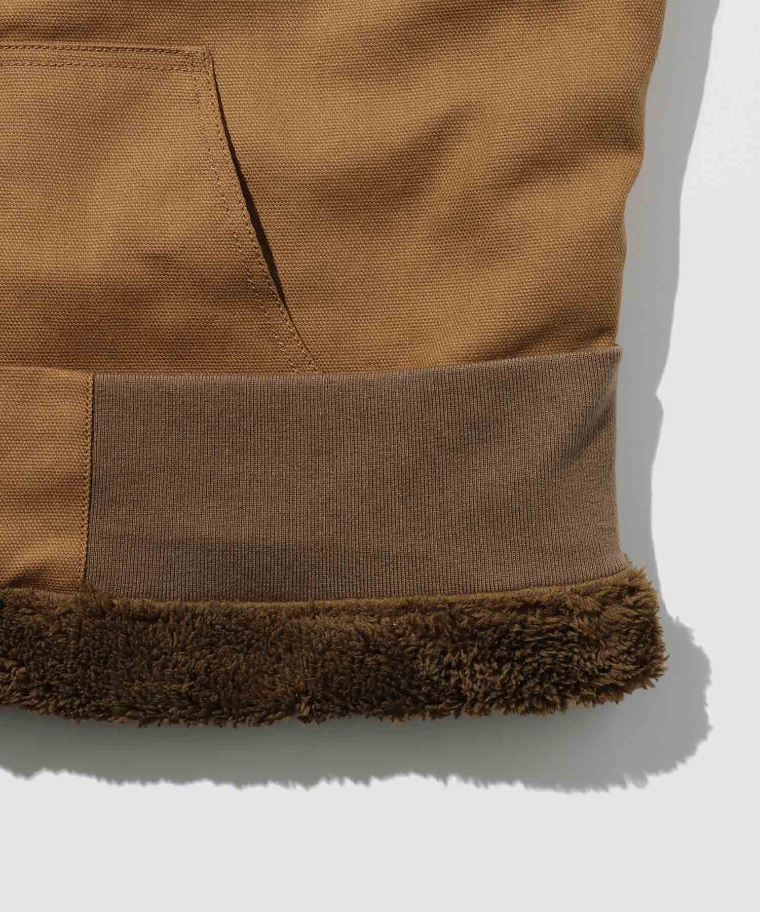 ディッキーズ Dickies 裏ボアジップパーカージャケット （キャメル） キャメル