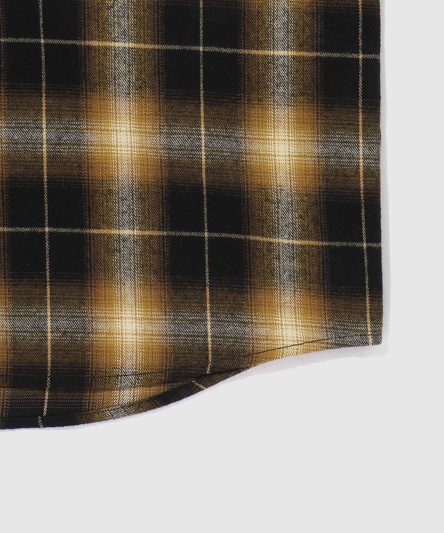 ディッキーズ Dickies チェックワークシャツ （グリーン） グリーン