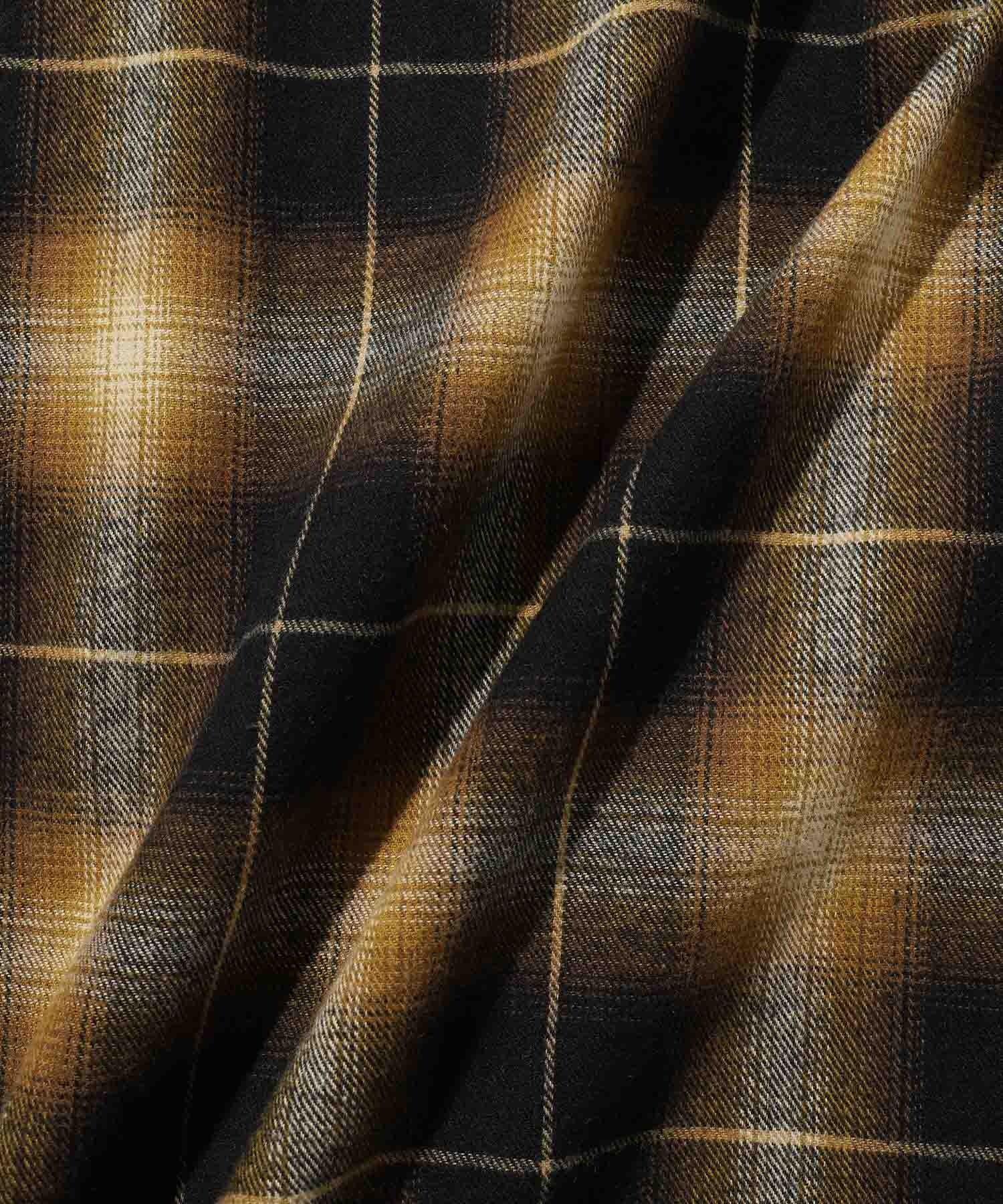 ディッキーズ Dickies チェックワークシャツ （グリーン） グリーン