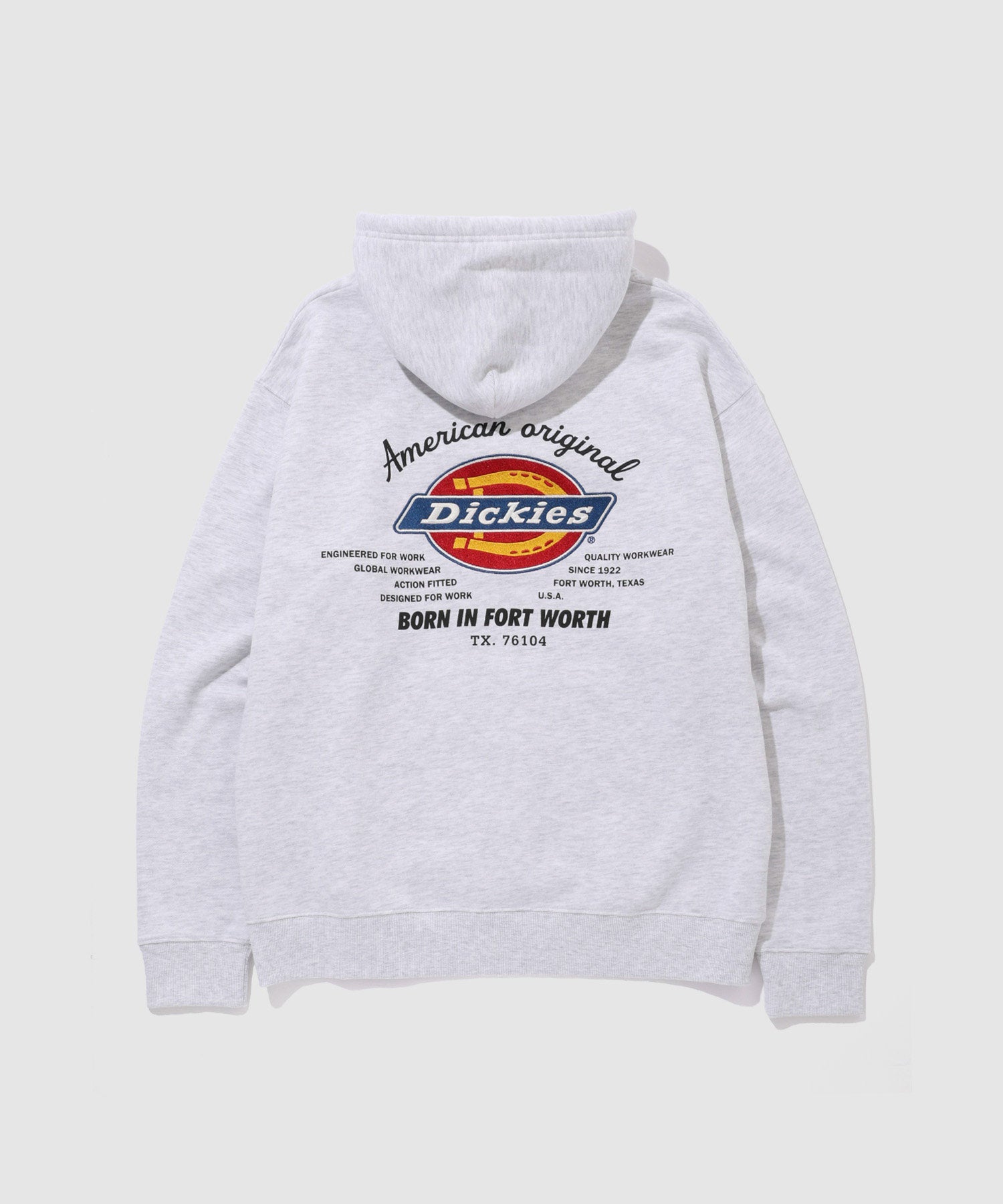 ディッキーズ Dickies 裏起毛刺繍パーカー （アッシュ） アッシュ