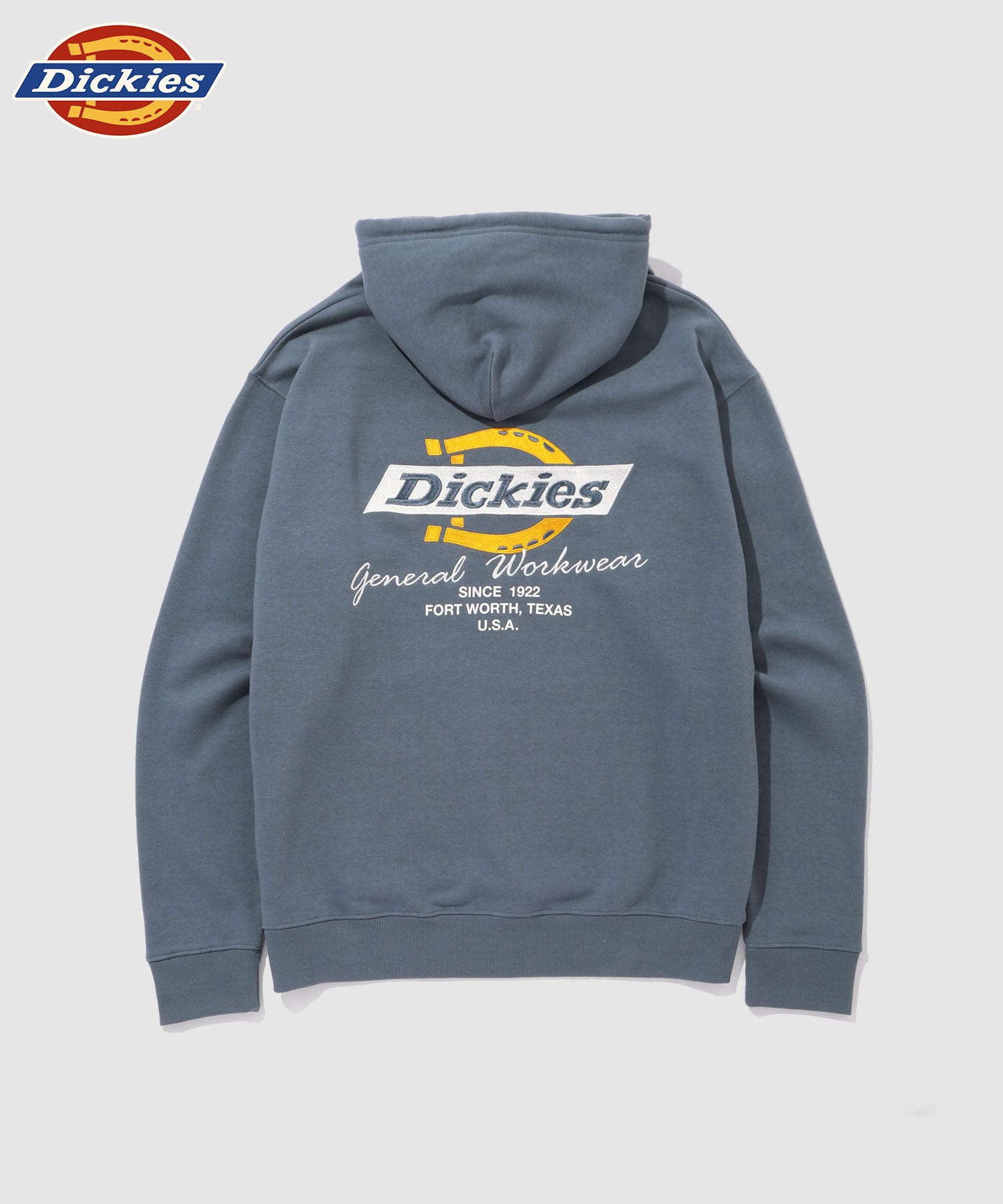 ディッキーズ Dickies 裏起毛刺繍パーカー （アッシュ） アッシュ