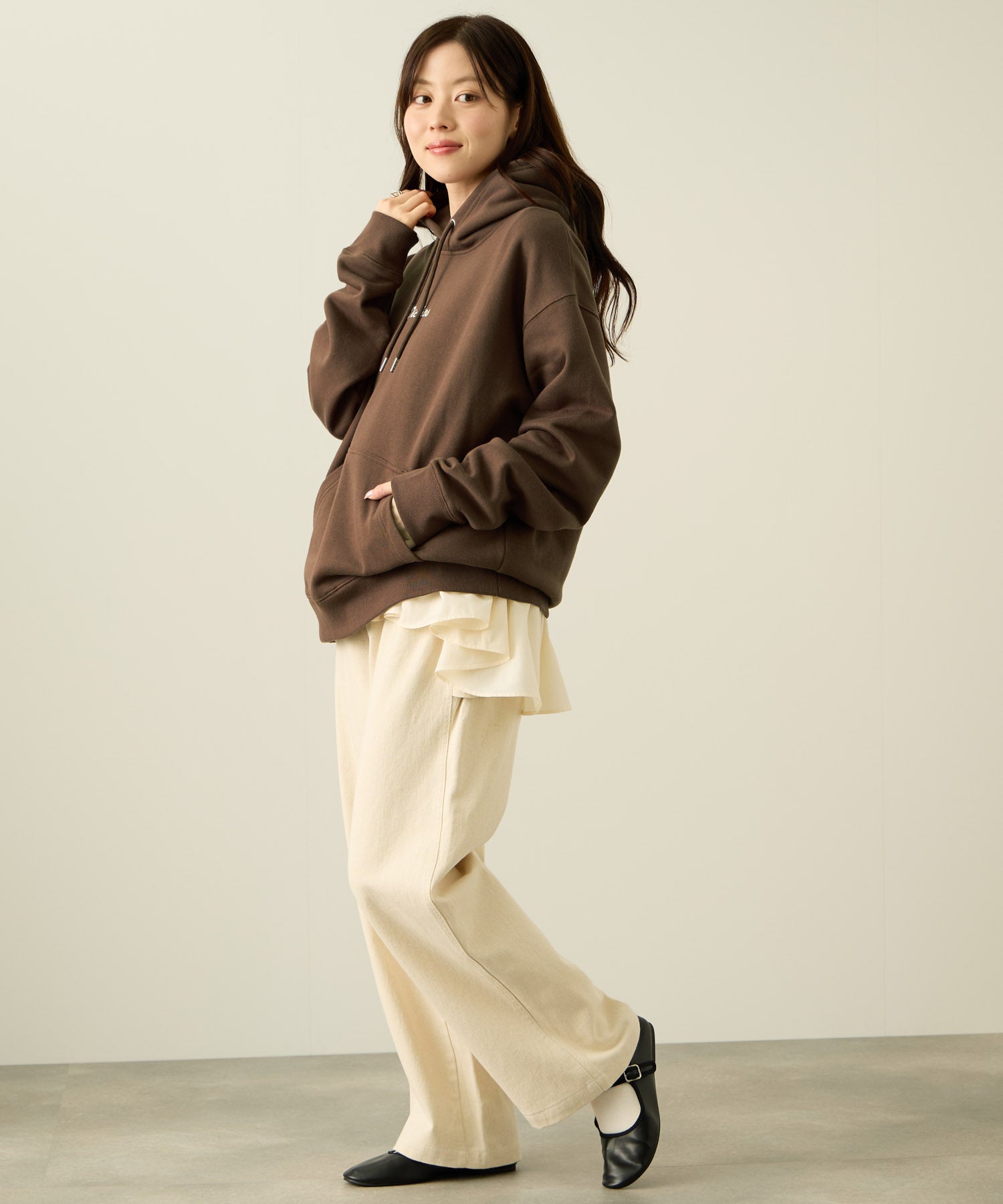 ディッキーズ Dickies 裏起毛刺繍パーカー （アッシュ） アッシュ