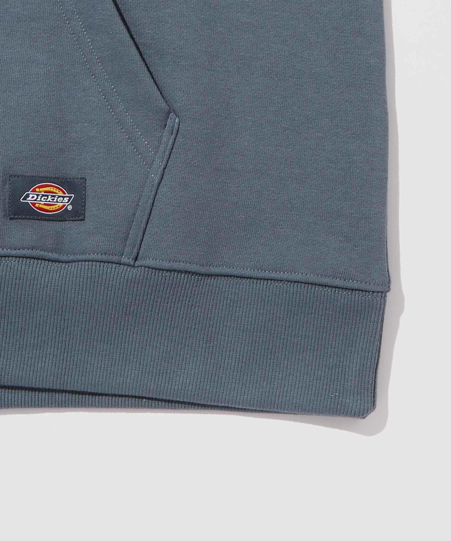 ディッキーズ Dickies 裏起毛刺繍パーカー （アッシュ） アッシュ
