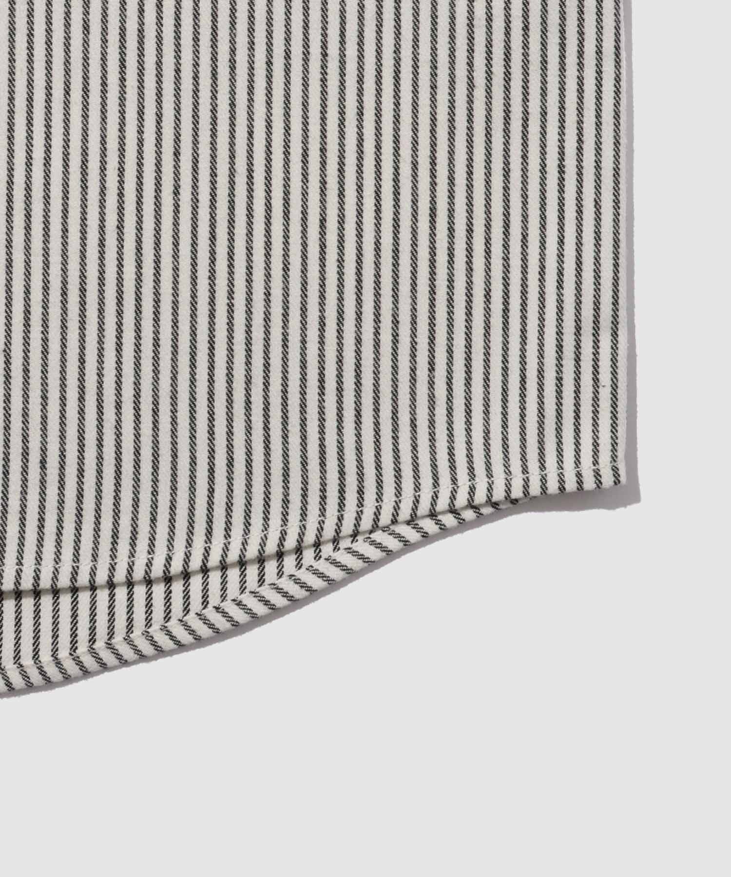 ディッキーズ Dickies ストライプワークシャツ （ネイビーストライプ） ネイビーストライプ