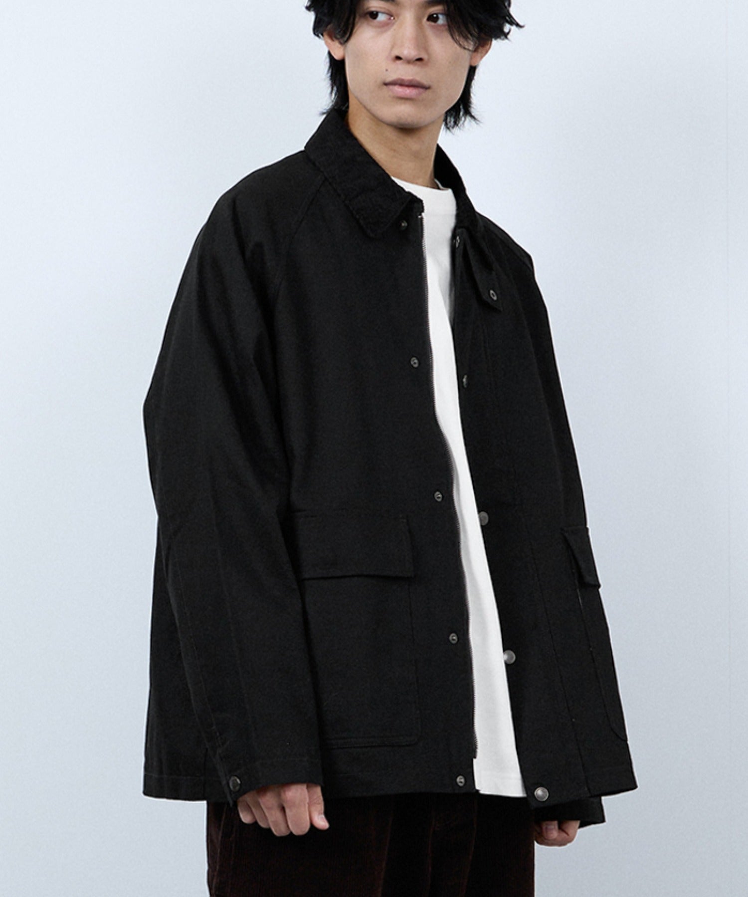 ディッキーズ Dickies 襟コールキャンバスジャケット （ブラック） ブラック