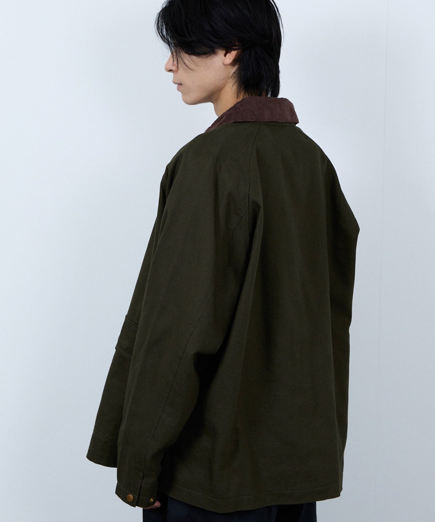 ディッキーズ Dickies 襟コールキャンバスジャケット （ブラック） ブラック