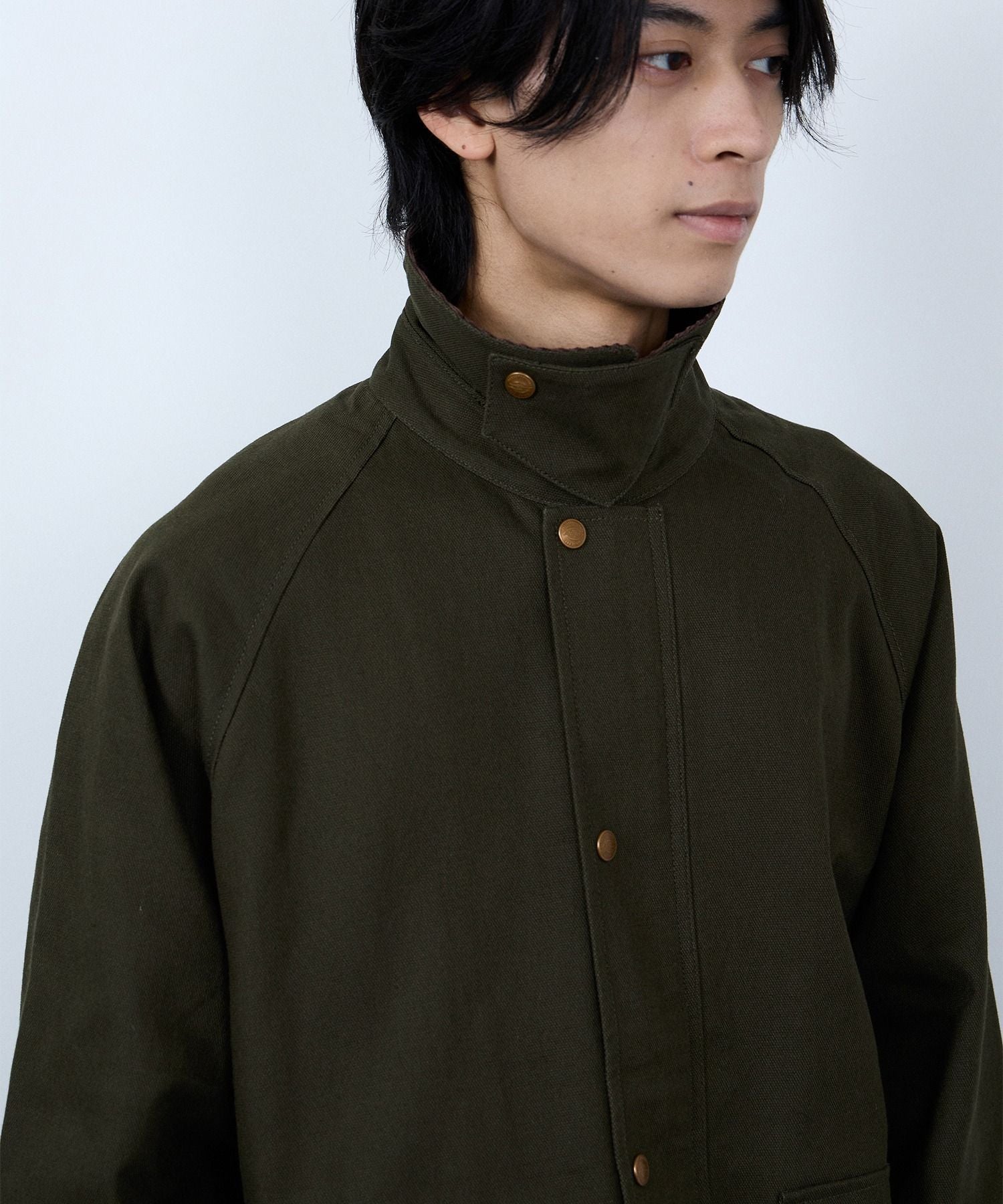 ディッキーズ Dickies 襟コールキャンバスジャケット （ブラック） ブラック