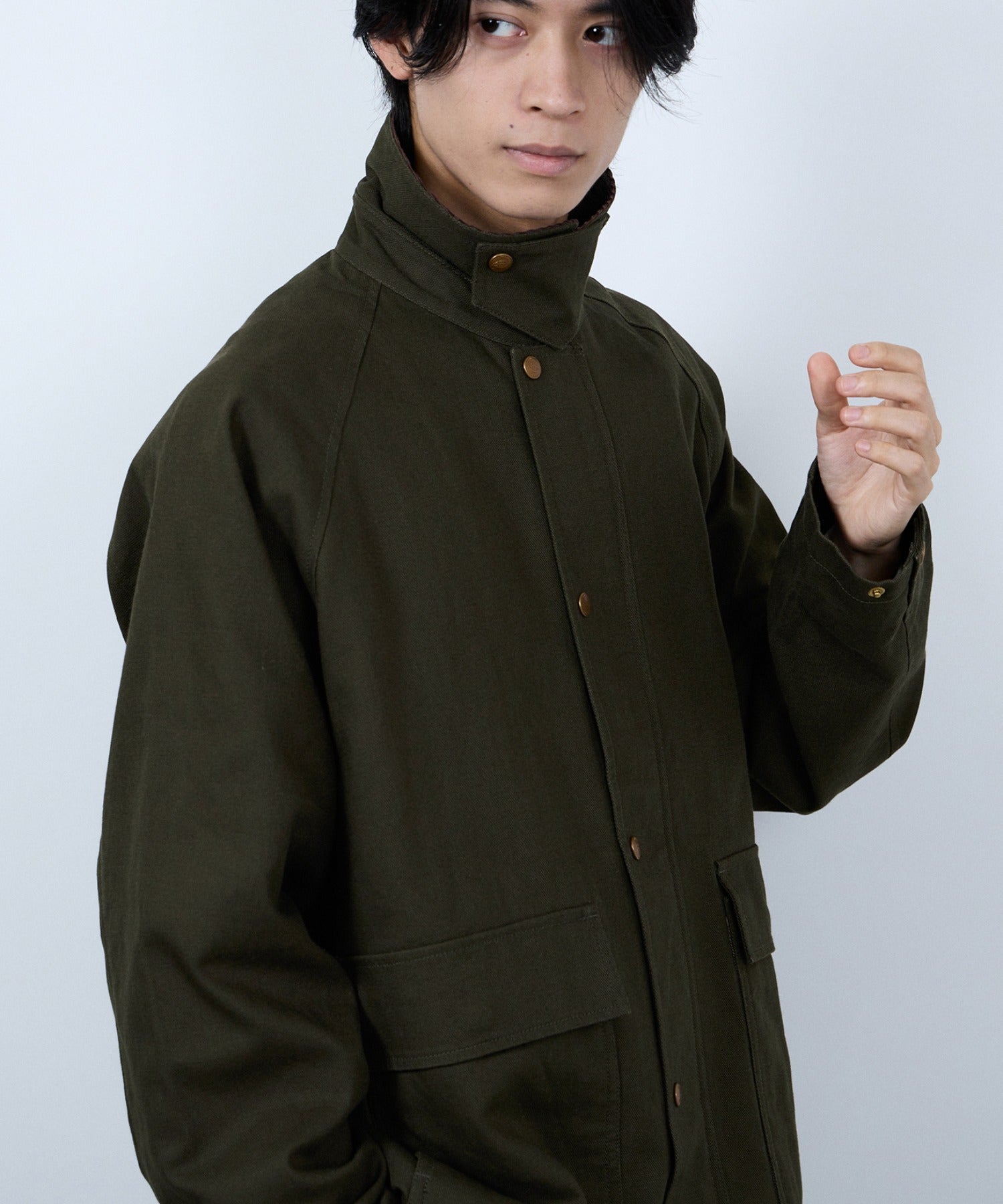 ディッキーズ Dickies 襟コールキャンバスジャケット （ブラック） ブラック