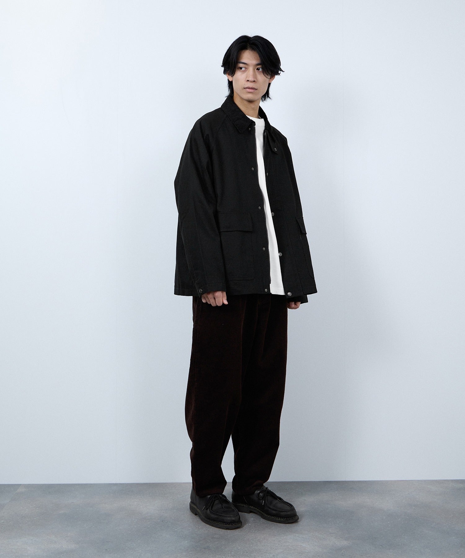 ディッキーズ Dickies 襟コールキャンバスジャケット （ブラック） ブラック