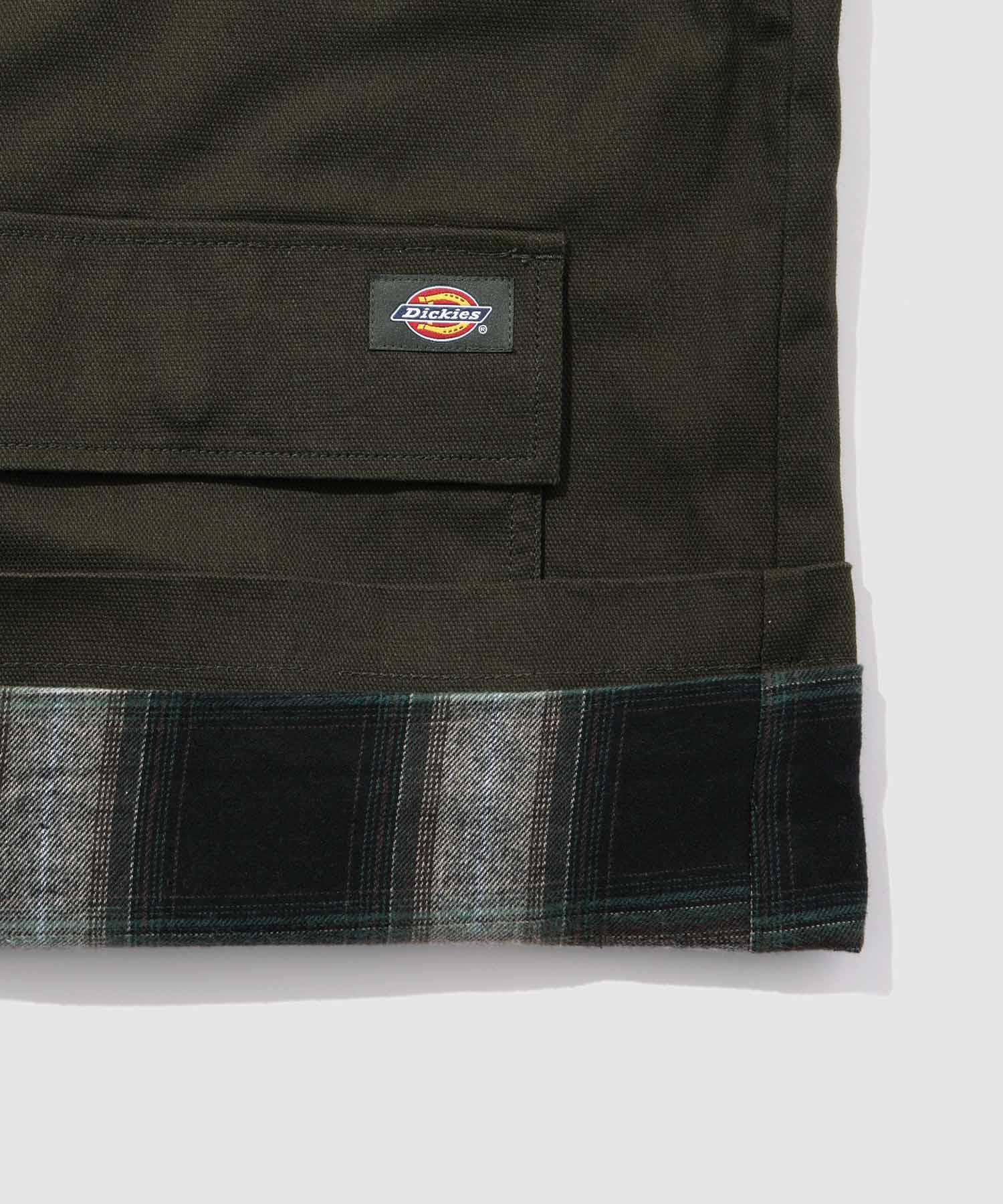 ディッキーズ Dickies 襟コールキャンバスジャケット （ブラック） ブラック