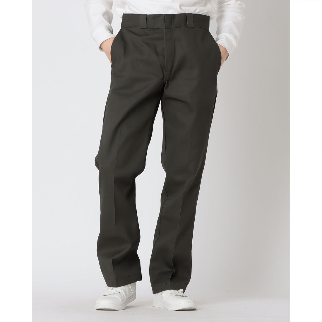 ディッキーズ Dickies オリジナルワーク パンツ （股下32インチ） （オリーブグリーン） オリーブグリーン