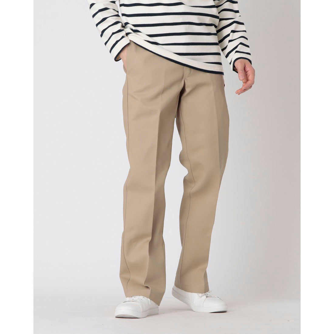 ディッキーズ Dickies オリジナルワーク パンツ （股下32インチ） （カーキ） カーキ