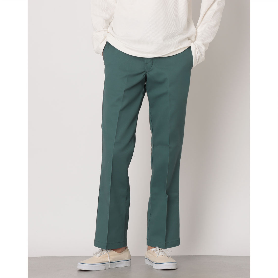 ディッキーズ Dickies オリジナルワーク パンツ （股下30インチ） （Lグリーン） Lグリーン