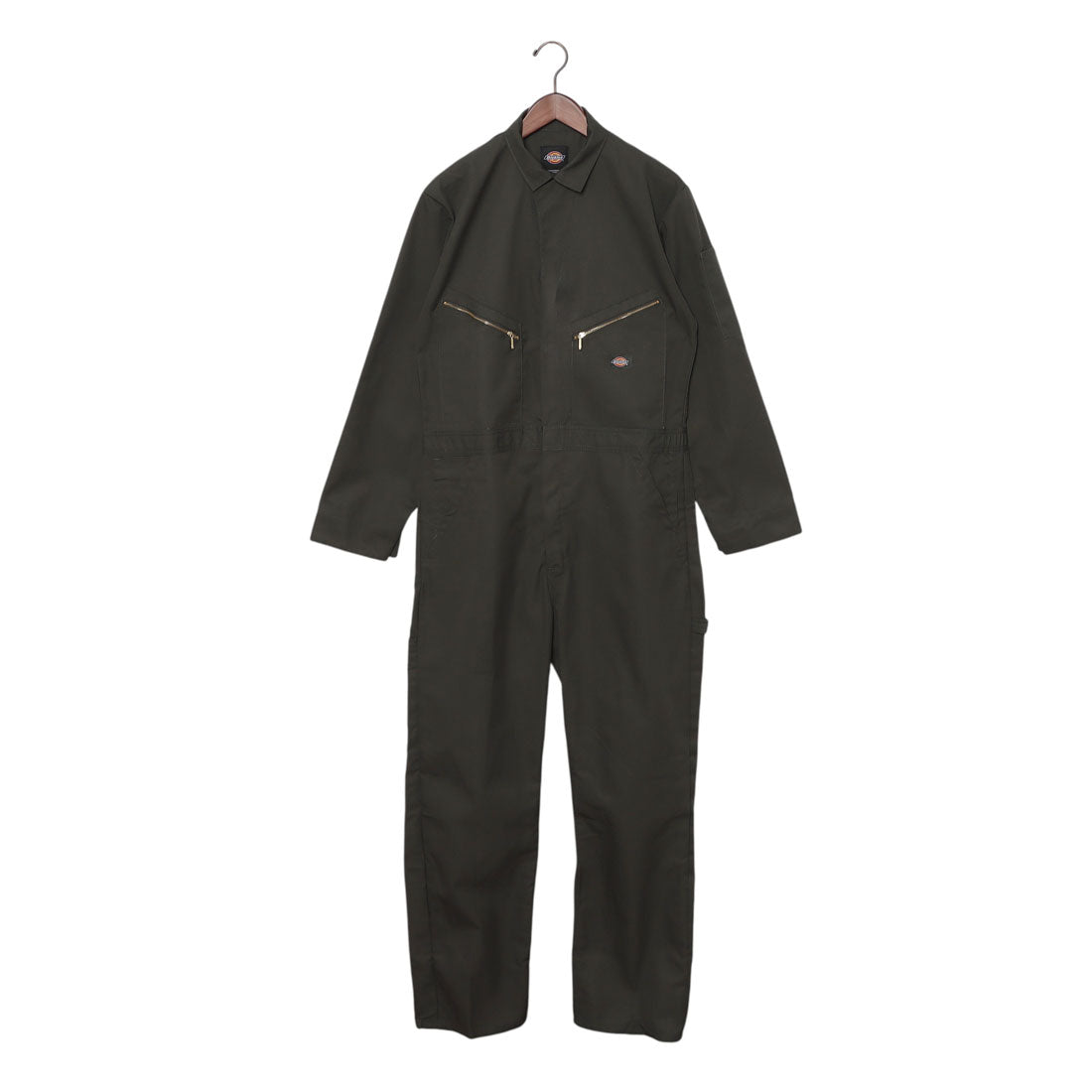 ディッキーズ Dickies ロング スリーブ デラックス カバーオール つなぎ （オリーブグリーン） オリーブグリーン