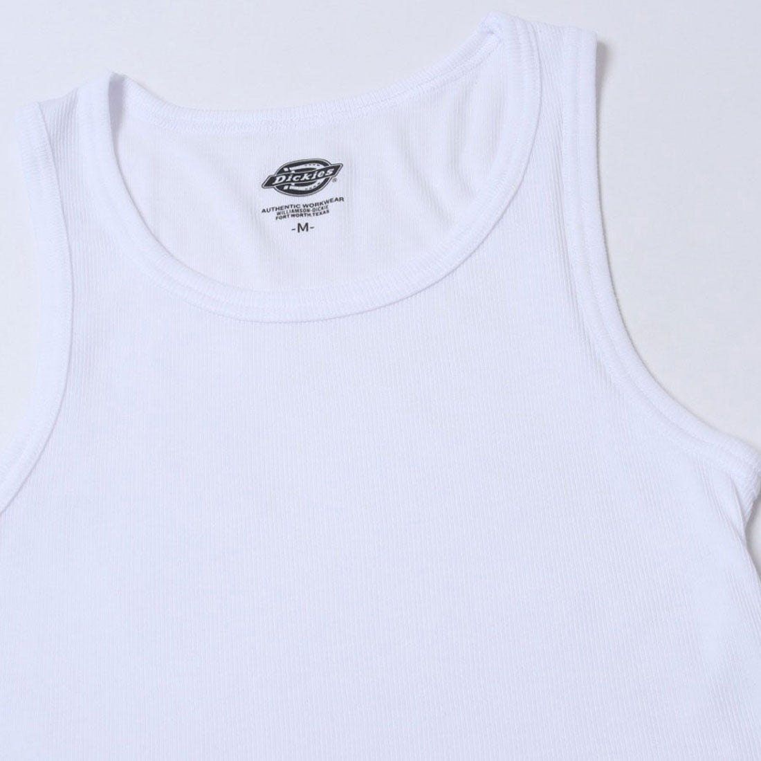 ディッキーズ Dickies DICKIES 2P リブ タンクトップ ディッキーズ （ホワイト） ホワイト
